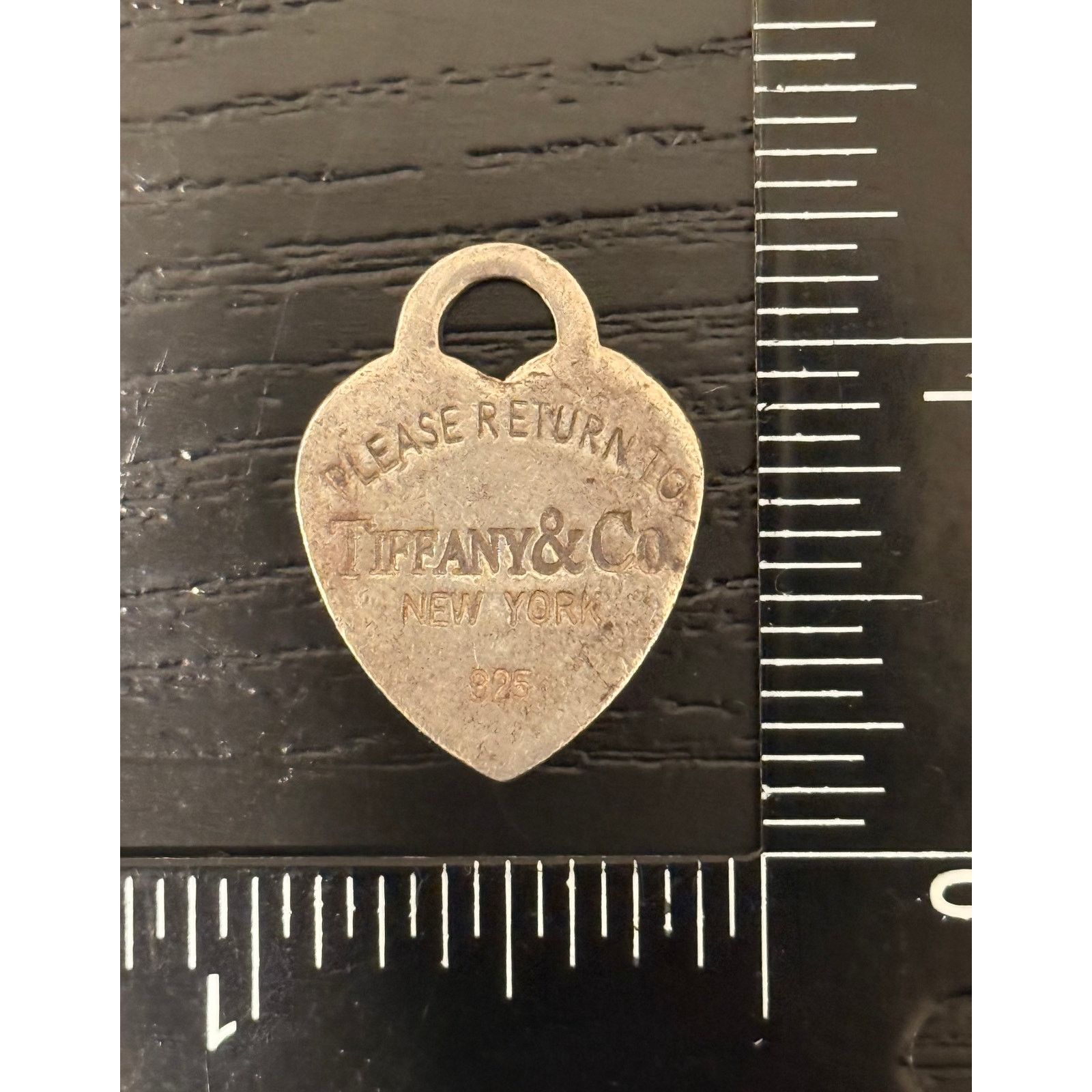 Tiffany & Co. Authentic Tiffany & Co 925 Sterling Silver Tag Charm Pendant Size ONE SIZE - 3 Thumbnail