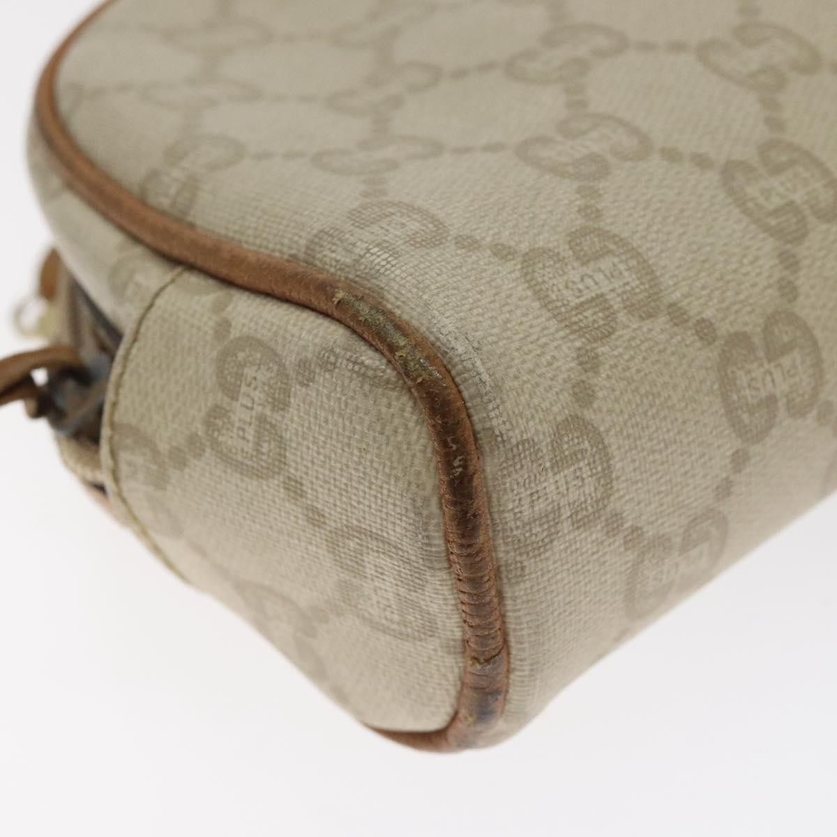 Gucci GUCCI GG Plus Supreme Shoulder Bag Pvc Ivory Gold Size ONE SIZE - 11 Thumbnail