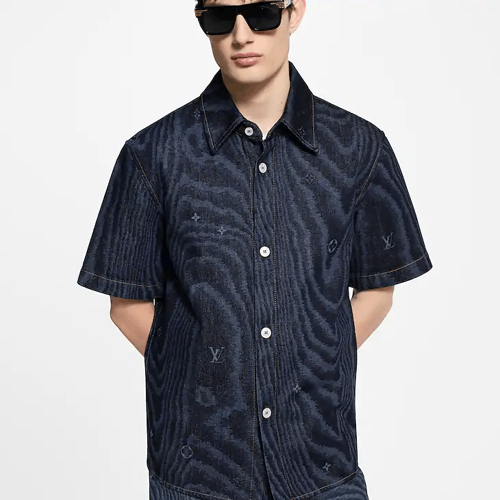 Louis Vuitton Short-Sleeved Denim Shirt Size US S / EU 44-46 / 1 - 5 Thumbnail