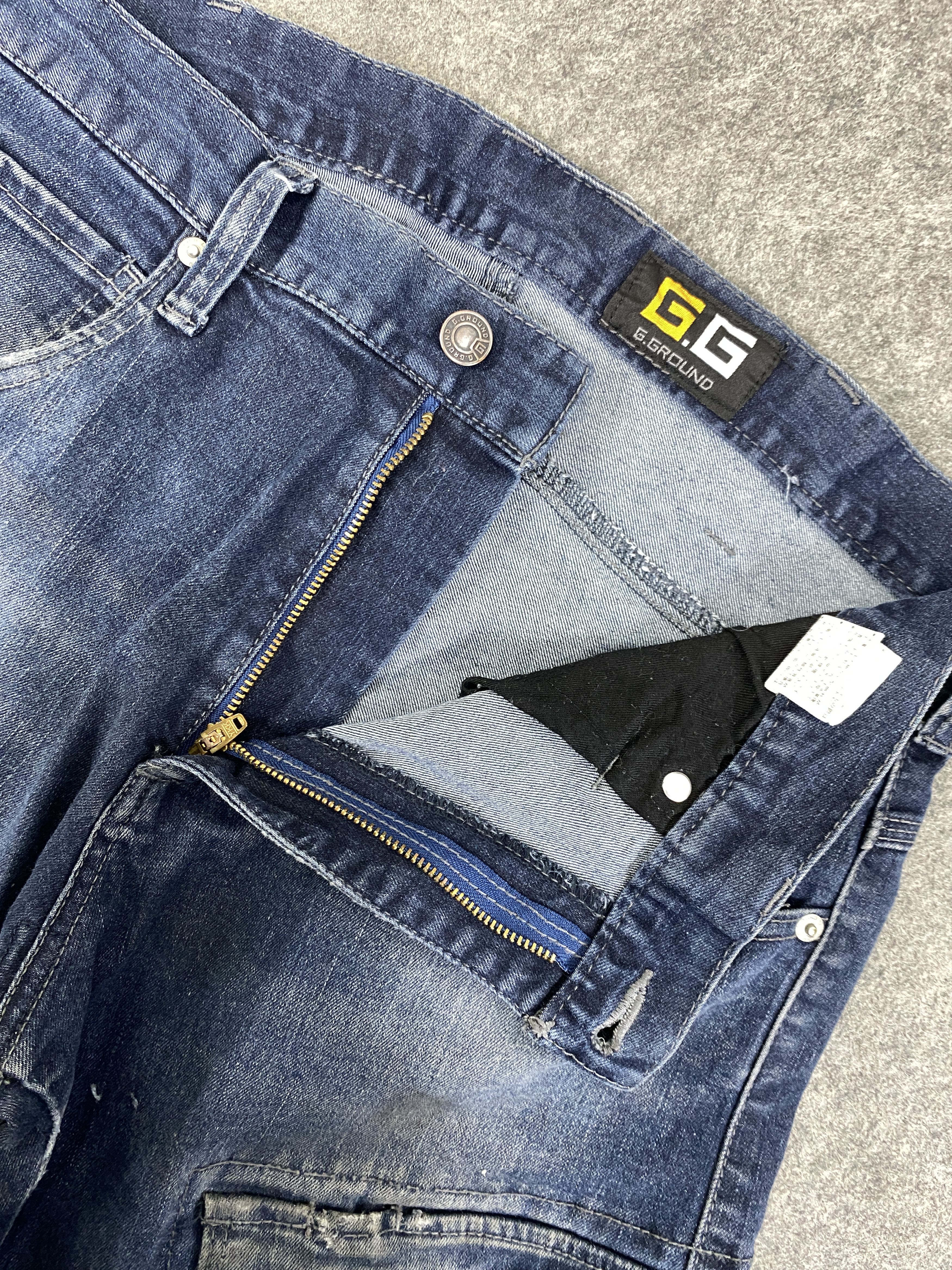 If Six Was Nine Vintage Surplus Japanese Brand Flare Cargo Pants - CP295 Size US 31 - 6 Thumbnail