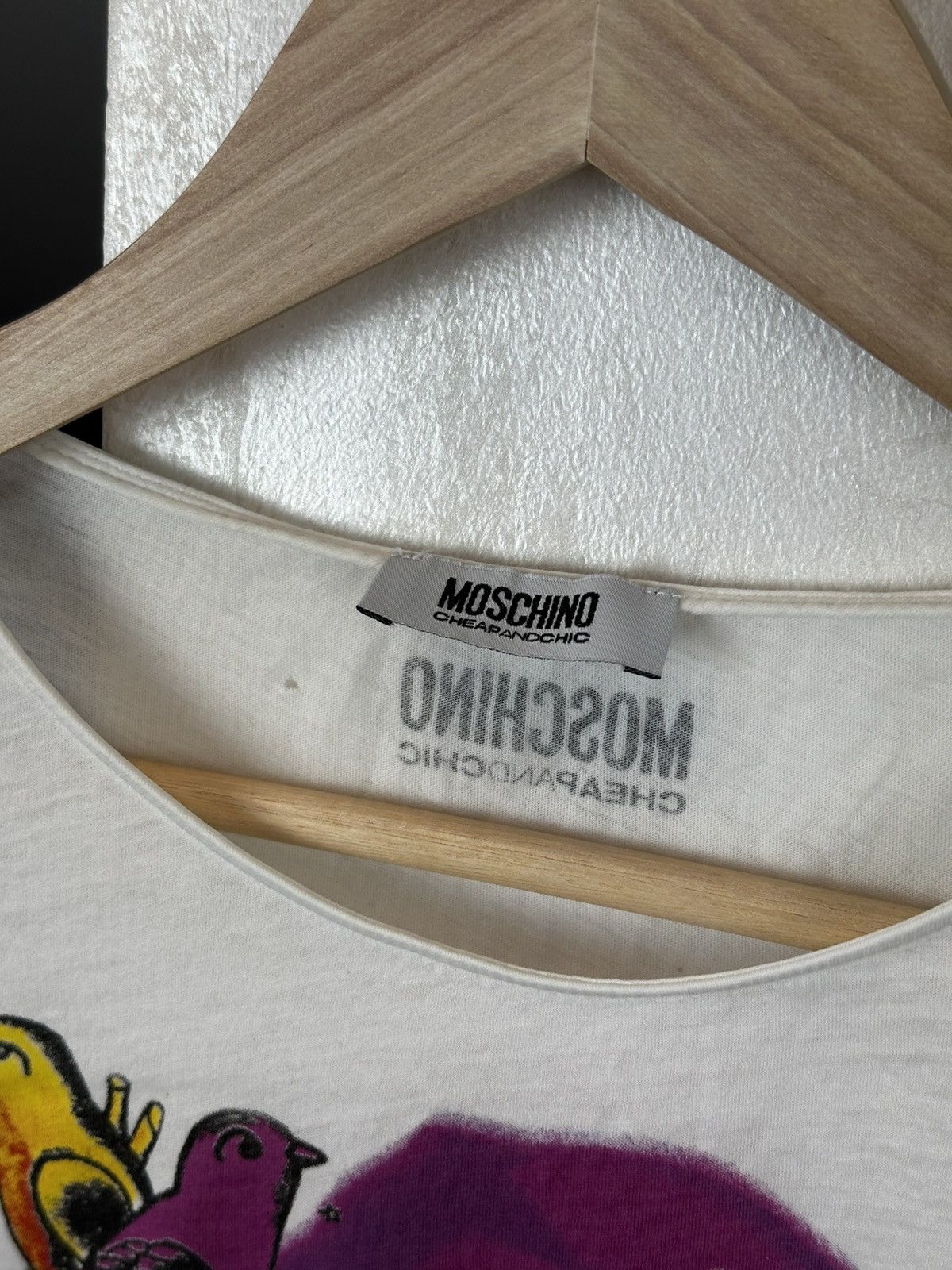 Moschino Cheap & Chic Moschino Pop Art Top Long Sleeve Size M / US 6-8 / IT 42-44 - 5 Thumbnail