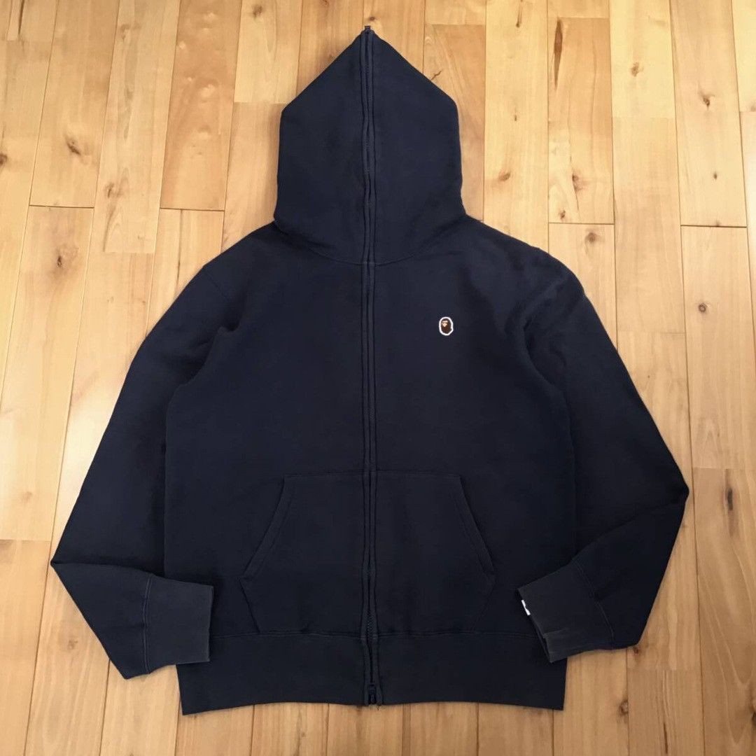 Bape BAPE College logo full zip hoodie a bathing ape Size US L / EU 52-54 / 3 - 2 Thumbnail
