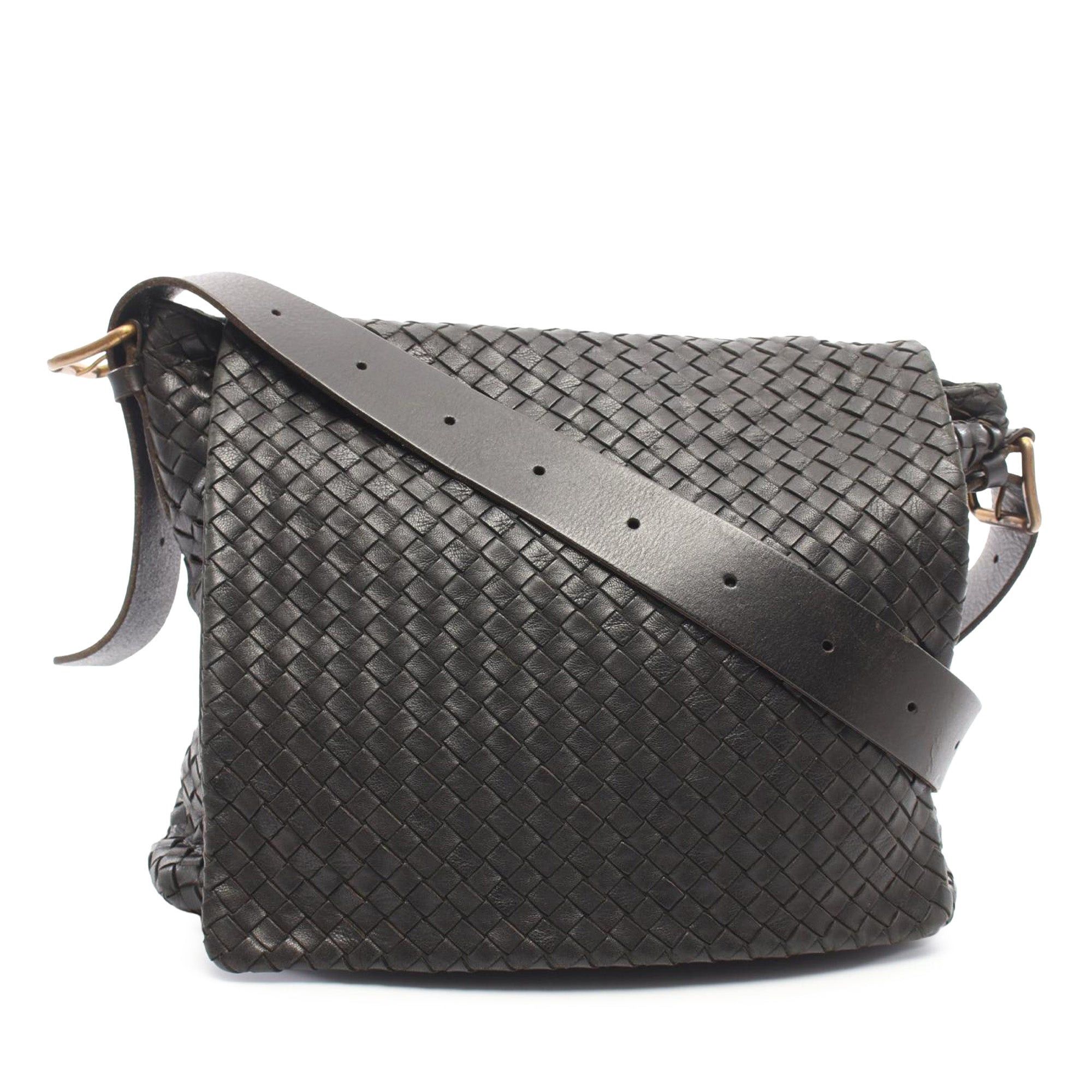Bottega Veneta Nappa Intrecciato Flap Crossbody Size ONE SIZE - 1 Thumbnail