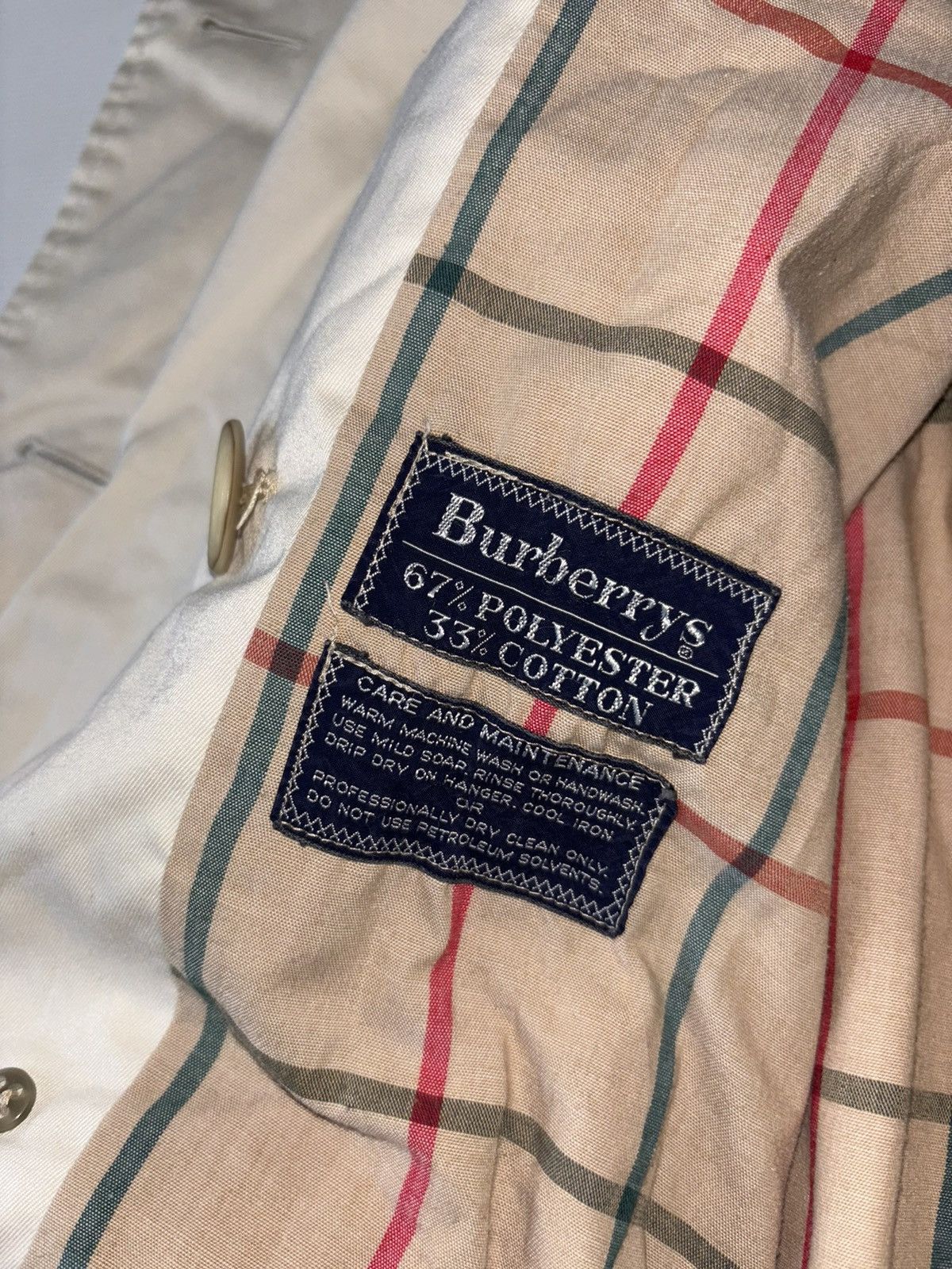 Burberry Vintage Burberry Trench Coat Size US M / EU 48-50 / 2 - 7 Thumbnail