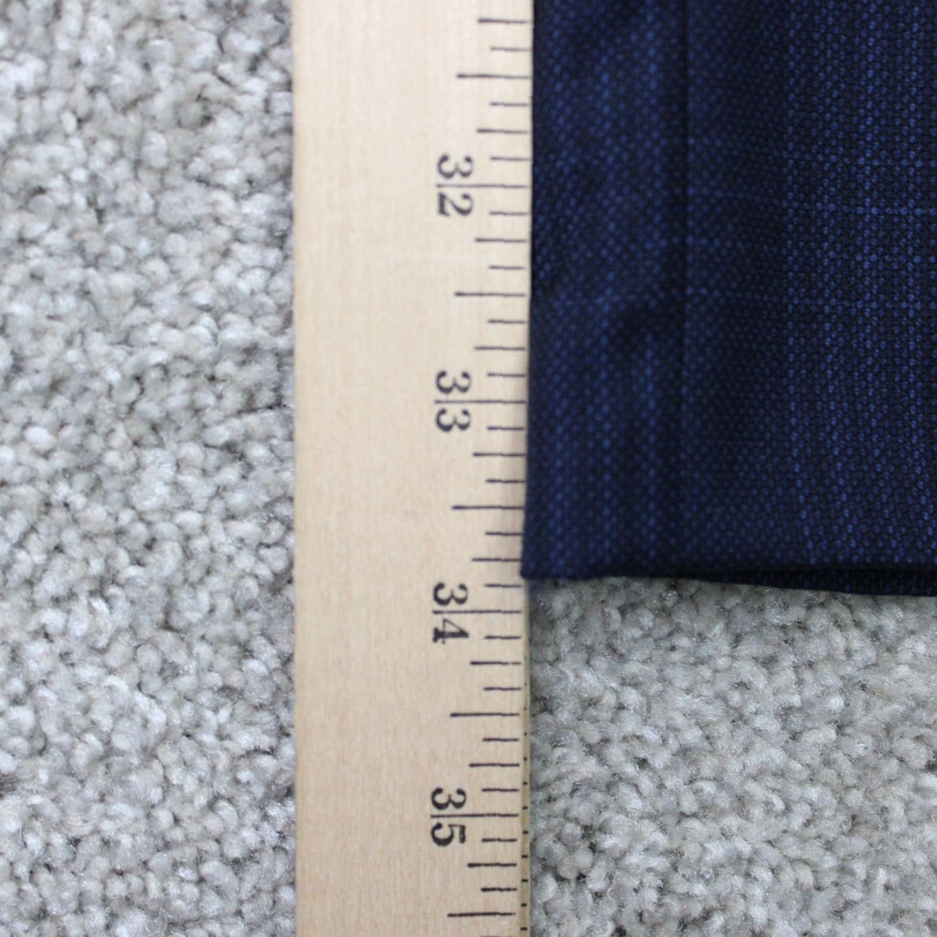 Ralph Lauren LAUREN Ralph Lauren Pants Mens 38x34 Blue Checkered Wool Blend Dress Pants Regular Fit Straight Leg Adults Size US 38 / EU 54 - 3 Thumbnail