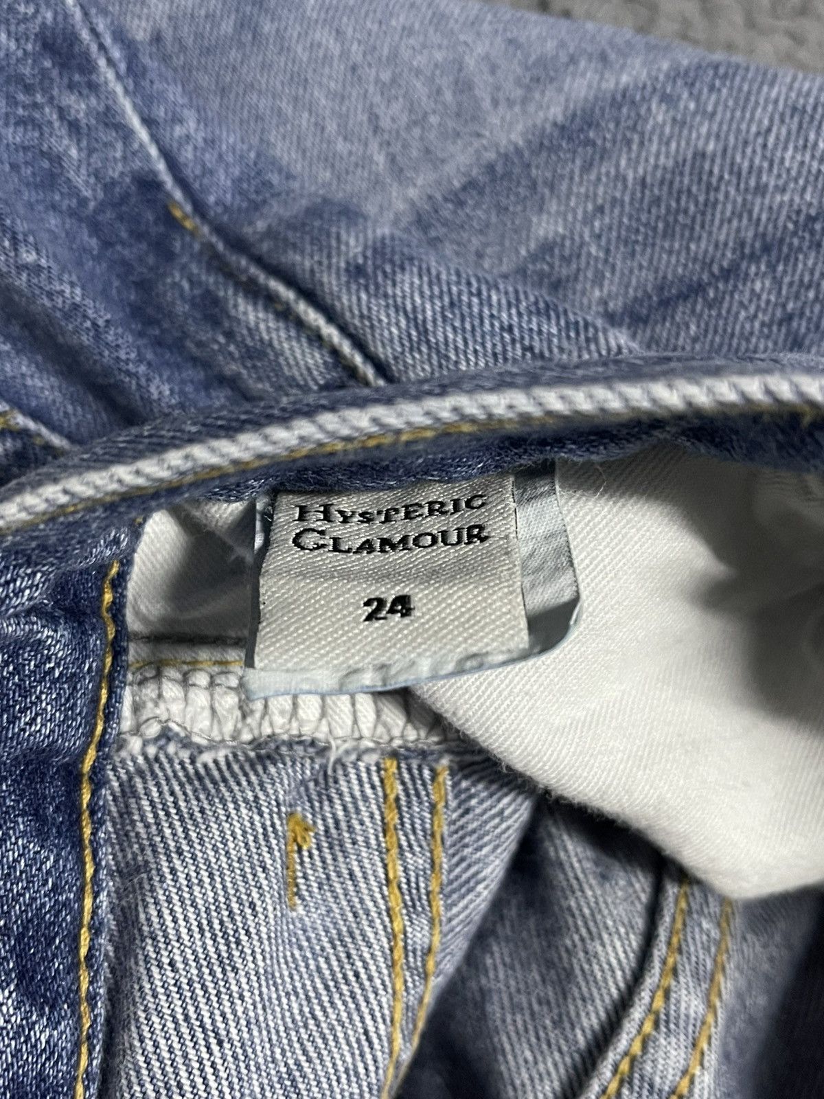 Designer × Hysteric Glamour × Japanese Brand Rare Hysteric Glamour Jeans Size 23" - 13 Thumbnail