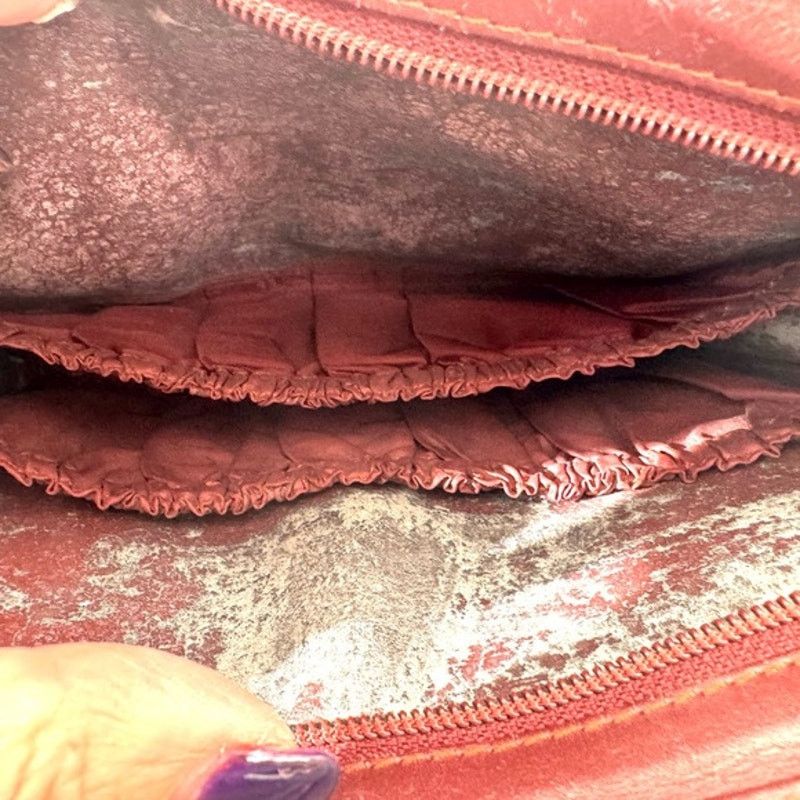Cartier Cartier Burgundy Wristlet pouch with exterior front pocket Size ONE SIZE - 5 Thumbnail