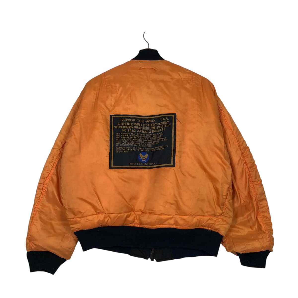 Avirex 📌Vintage Ma-1 Bomber Jacket Fly Military Avirex Big Logo Size US XS / EU 42 / 0 - 18 Thumbnail