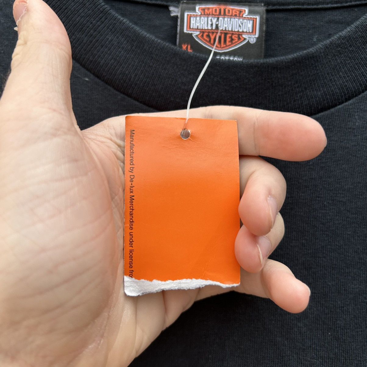 Harley Davidson XL deadstock harley davidson flame logo grunge skull sleeve Size US XL / EU 56 / 4 - 6 Thumbnail
