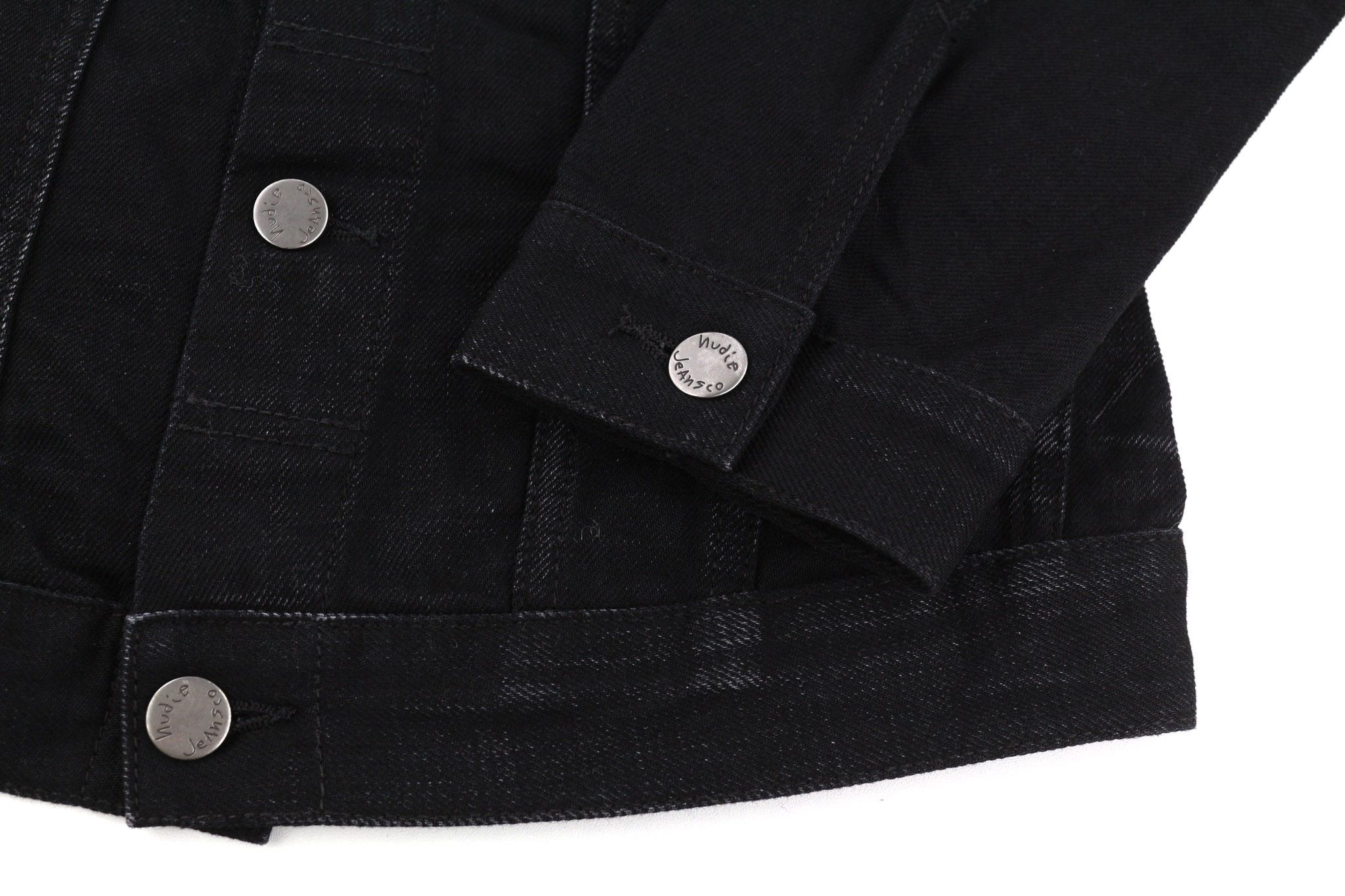 Nudie Jeans BILLY XS Rebel Black B01 Polo Neck Pockets Jacket 81597 Size US XS / EU 42 / 0 - 5 Thumbnail