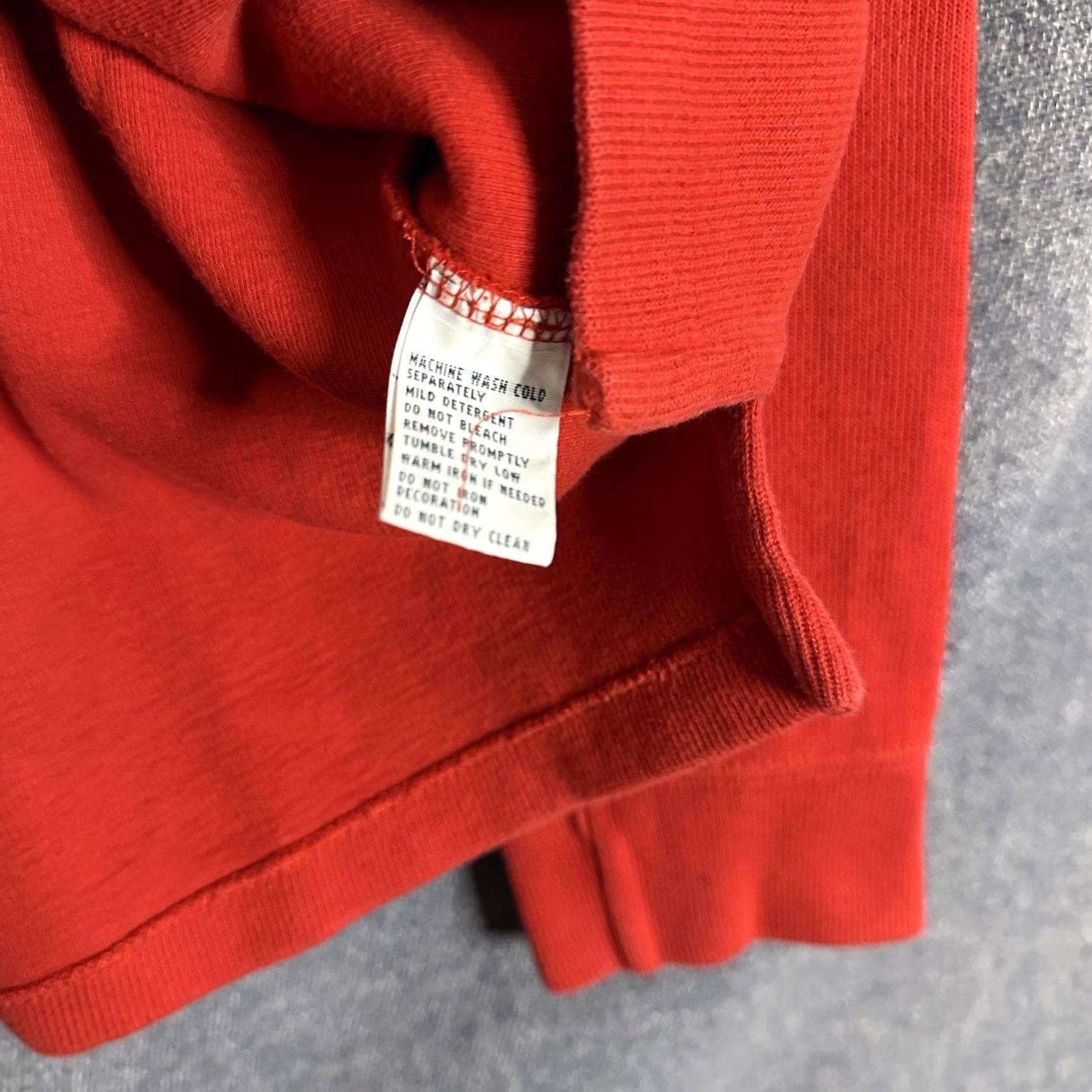 Polo Ralph Lauren VINTAGE Polo Ralph Lauren Red Quarter Zip Sweater Men’s L Solid Knit Logo Pullover 90s Preppy Mens Size US L / EU 52-54 / 3 - 4 Thumbnail
