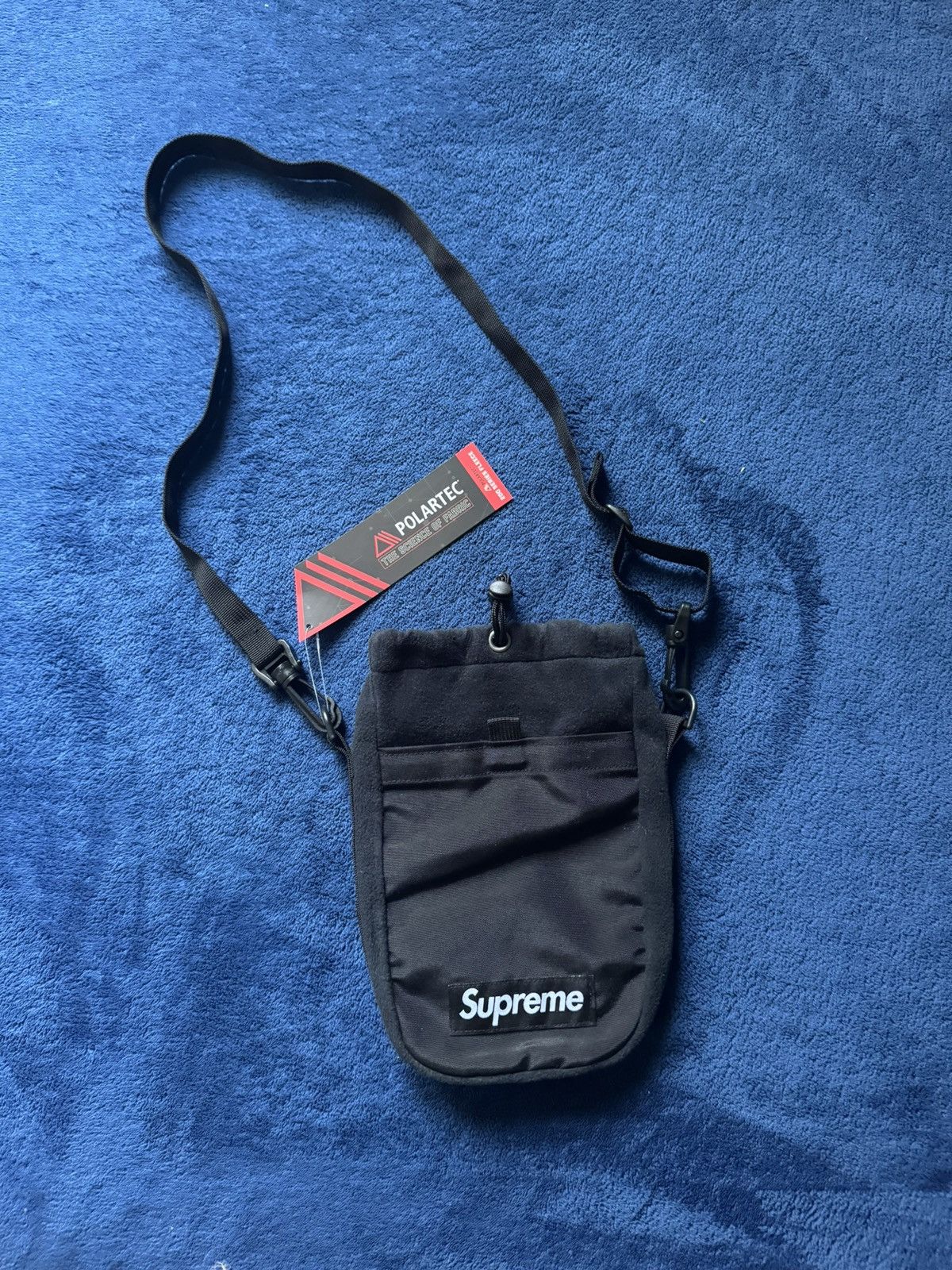 Supreme Polartec Sling Bag Black