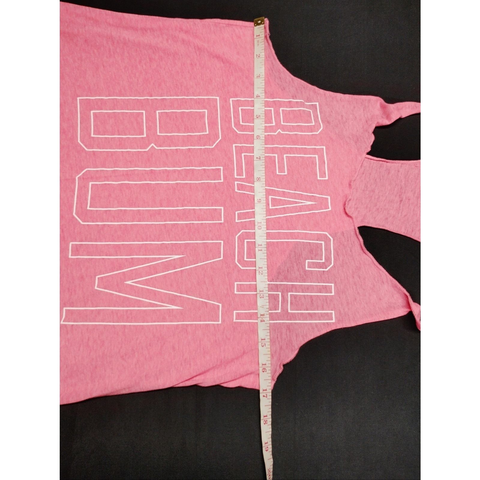 Victoria's Secret PINK Victoria's Secret Racerback Beach Bum Fringe Tank Size S / US 4 / IT 40 - 5 Thumbnail