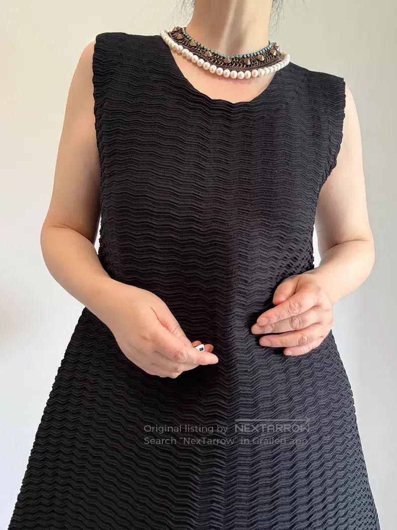Issey Miyake Issey Miyake Classic Little Black Dress Size M / US 6-8 / IT 42-44 - 2 Thumbnail