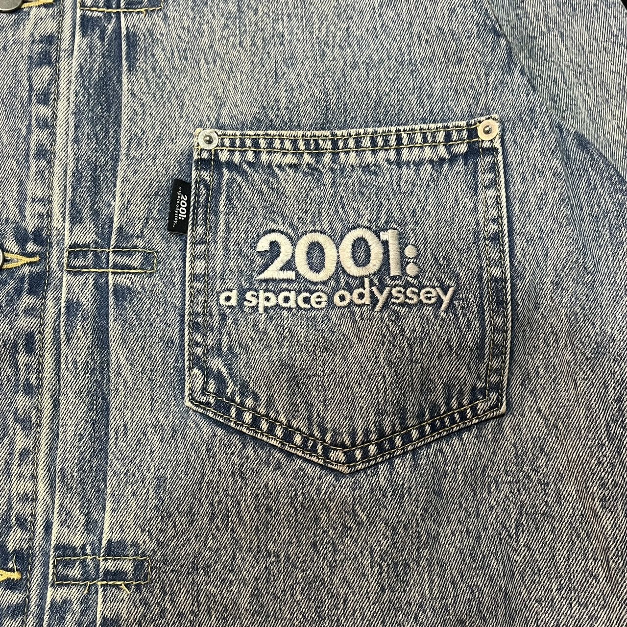 Japanese Brand 2001: a Space odyssey Denim Jacket Size US L / EU 52-54 / 3 - 6 Thumbnail