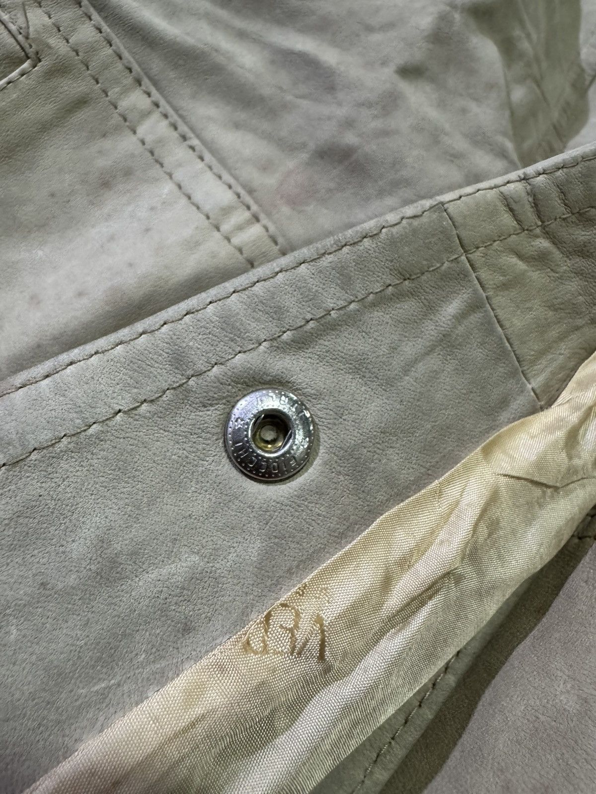 Versace VERY RARE VINTAGE JACKET LEATHER COAT VERSACE VERSUS Size M / US 6-8 / IT 42-44 - 9 Thumbnail