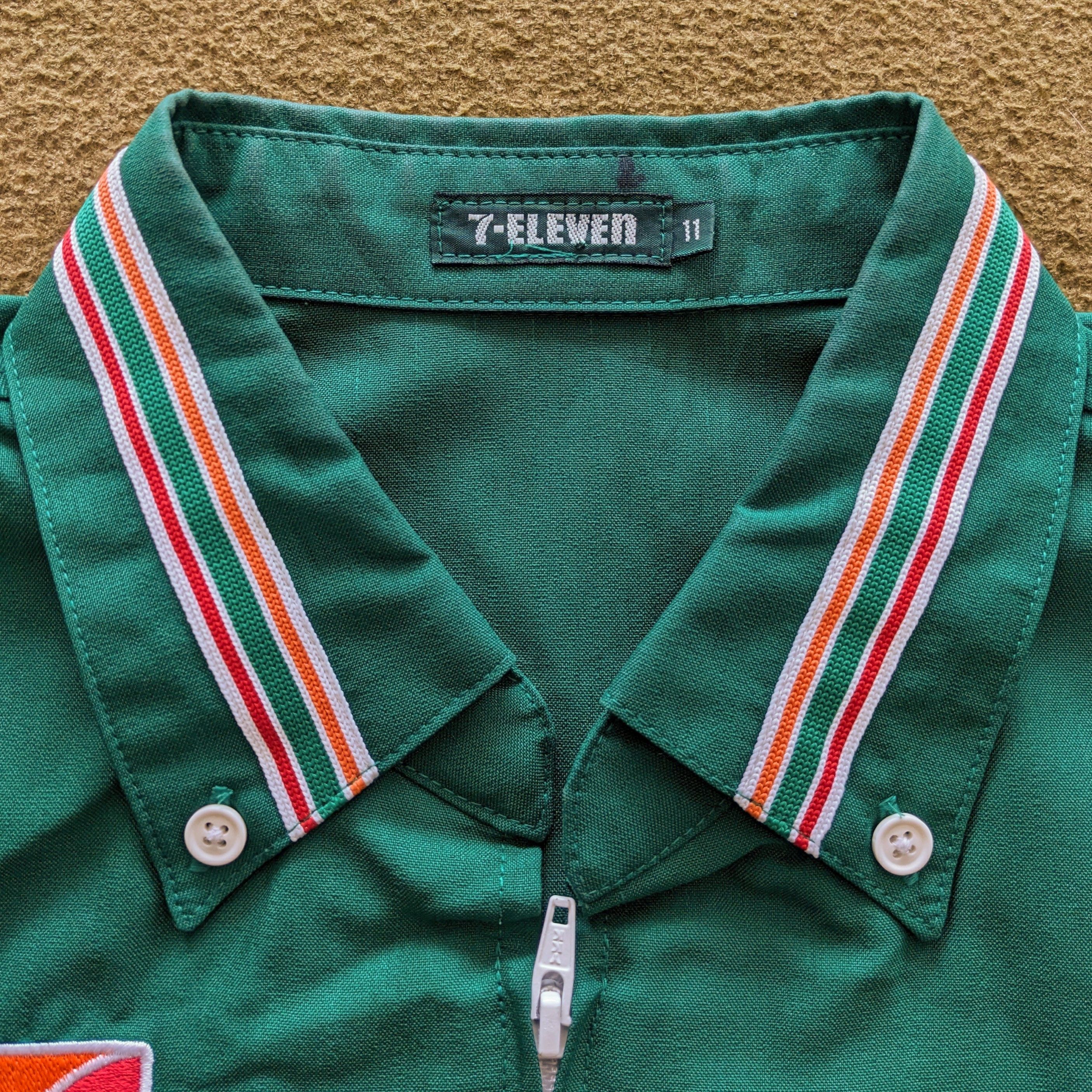 Vintage Vintage 7 ELEVEN Uniform Workers Jacket Size US M / EU 48-50 / 2 - 5 Thumbnail