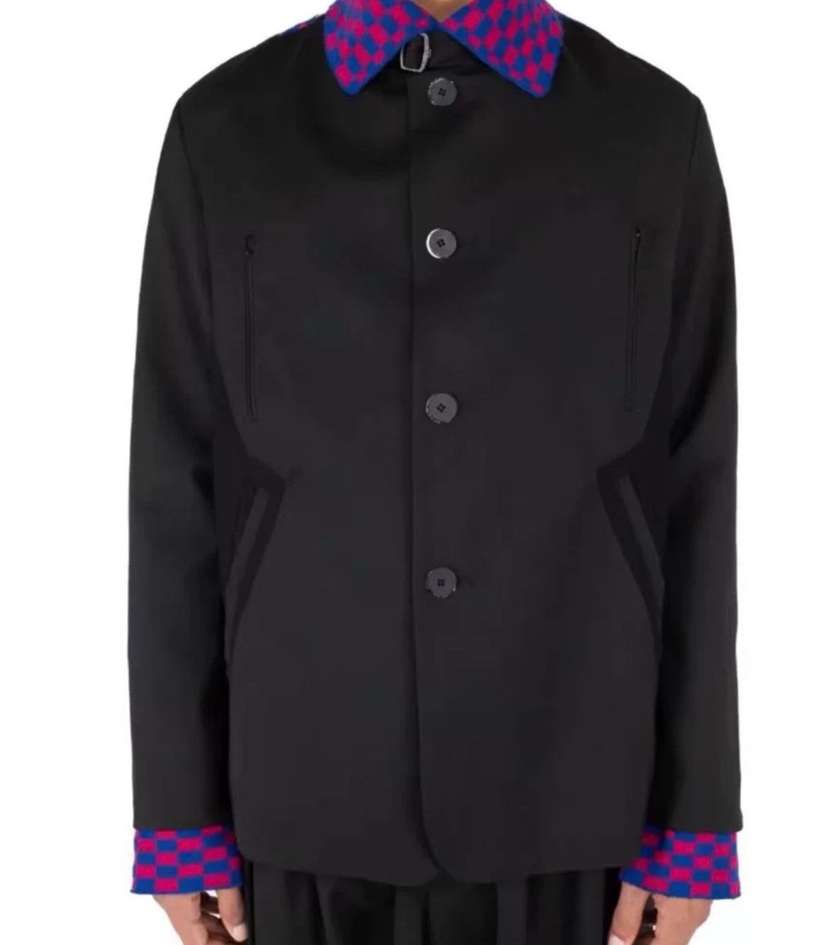 Kiko Kostadinov Kiko Kostadinov 23FW Sorelle Checkerboard Jacket Size US L / EU 52-54 / 3 - 6 Thumbnail
