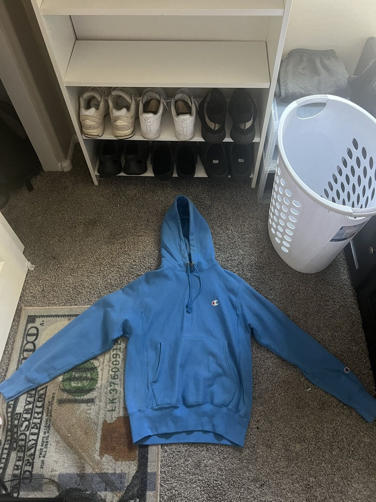 Champion Blue champion hoodie Size US S / EU 44-46 / 1 - 1 Thumbnail