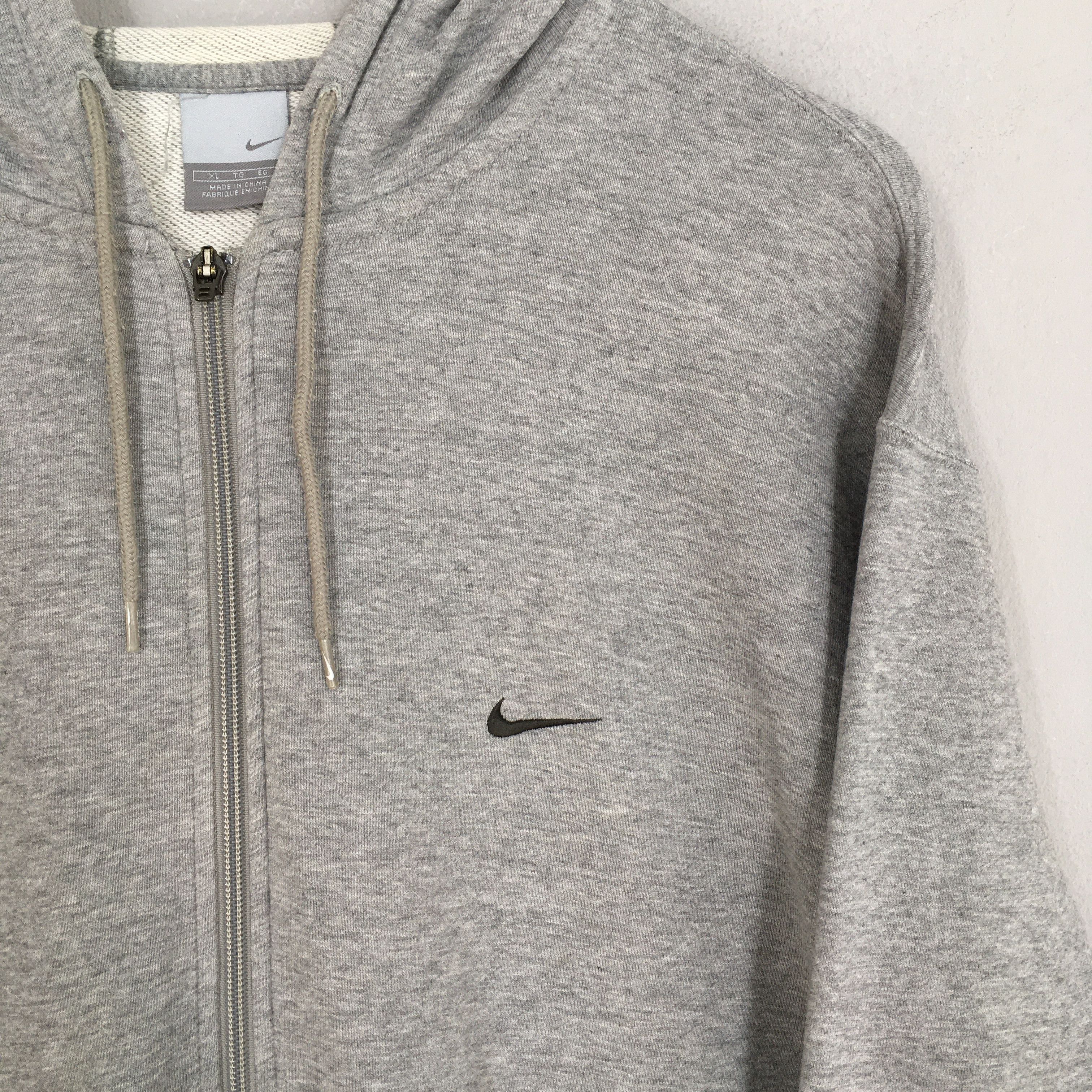 Nike Vintage 90's Nike Swoosh Hoodie Sweatshirts XLarge Size US XL / EU 56 / 4 - 2 Thumbnail