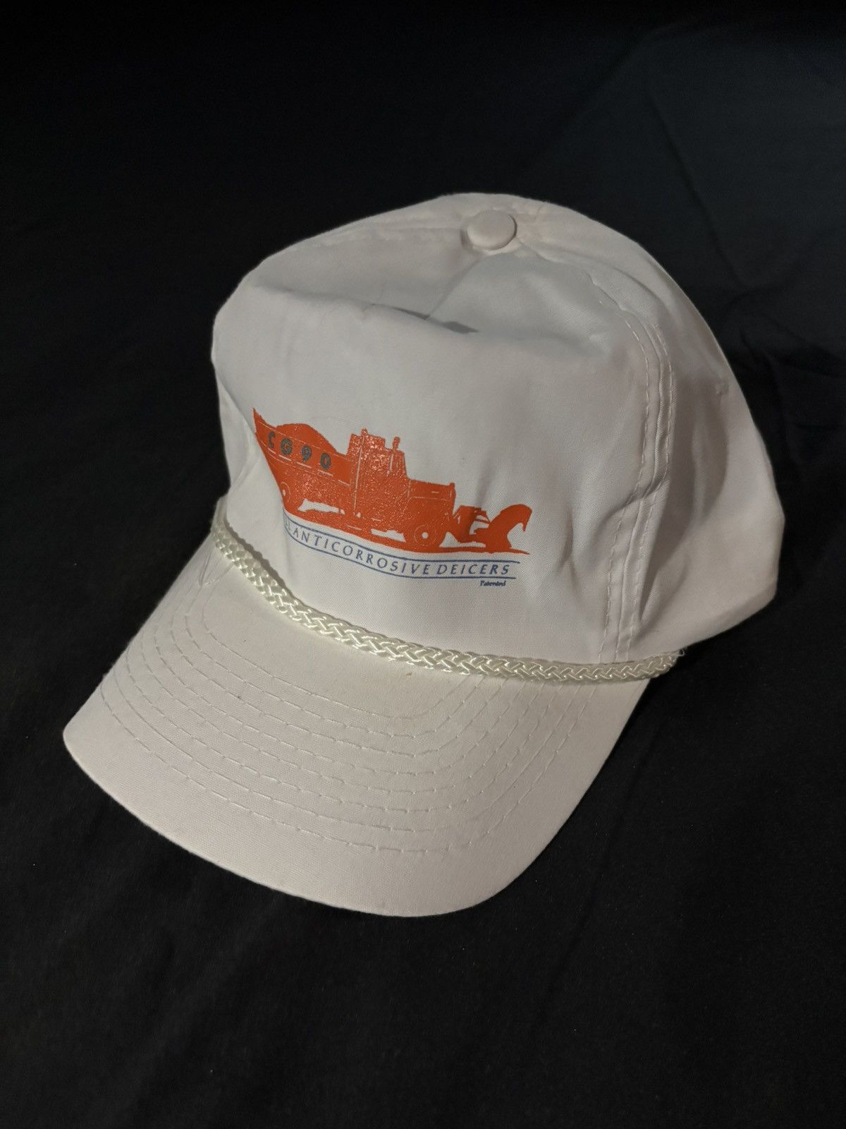 Vintage Snow Plow Trucker Hat Size ONE SIZE - 1 Thumbnail