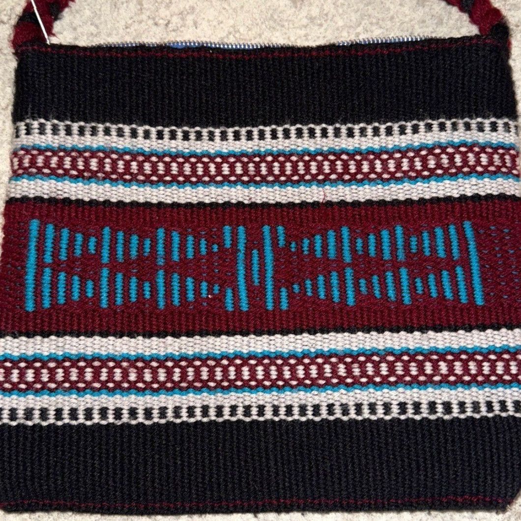Vintage VINTAGE Norton McNaughton Purse Boho Knit Bag Wristlet Black Size ONE SIZE - 3 Thumbnail