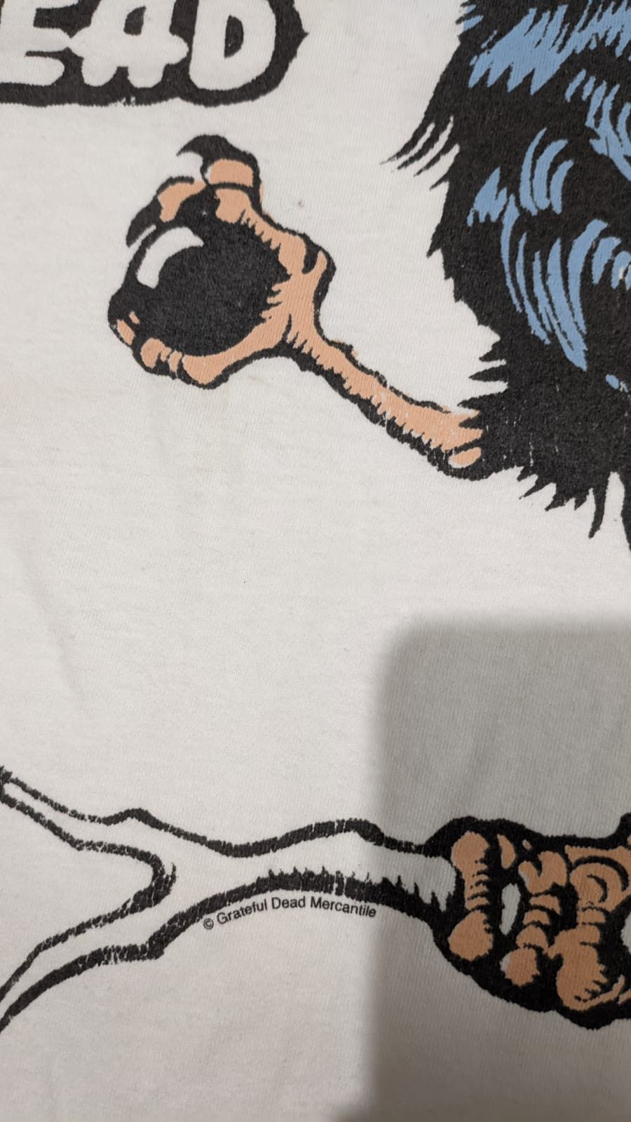 Band Tees Vintage Grateful Dead Crow Bomb Rare Art 2004 Size US L / EU 52-54 / 3 - 3 Thumbnail