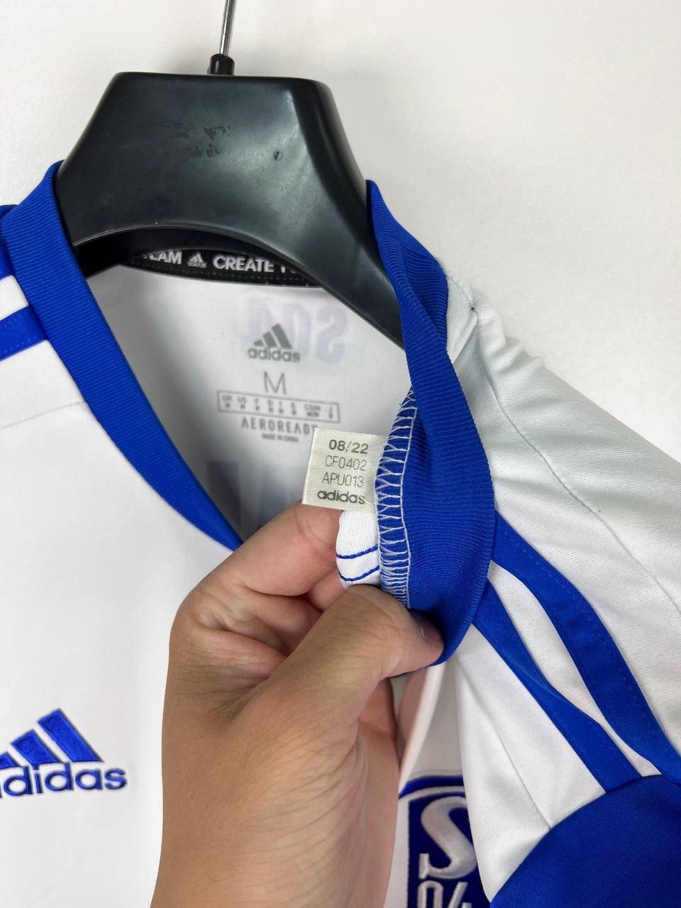 Vintage Schalke 04 Adidas Lennart jersey t-shirts size M Size US M / EU 48-50 / 2 - 4 Thumbnail
