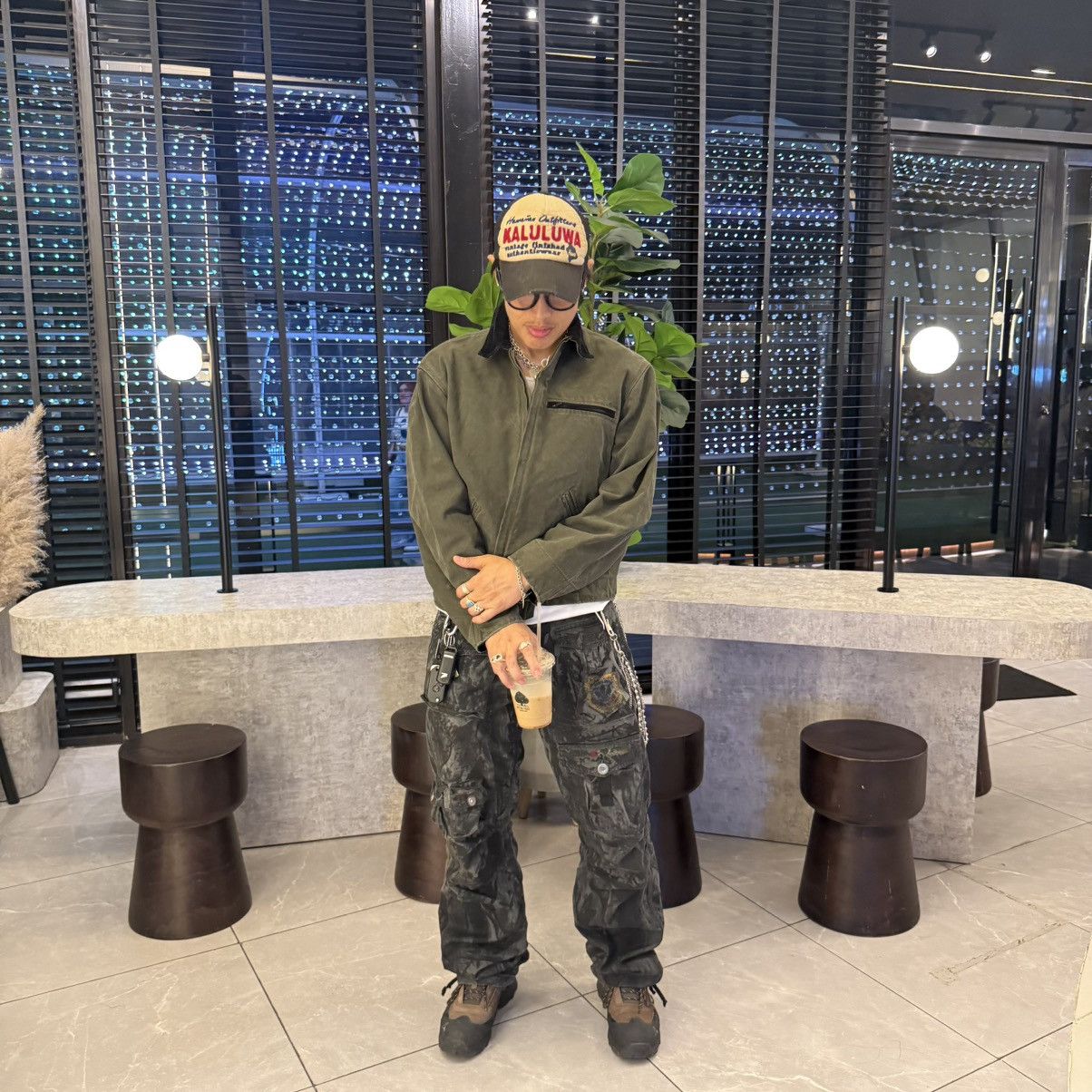 Other × Vintage vintage japanese brand save stars camouflage cargo pants Size US 32 / EU 48 - 22 Thumbnail