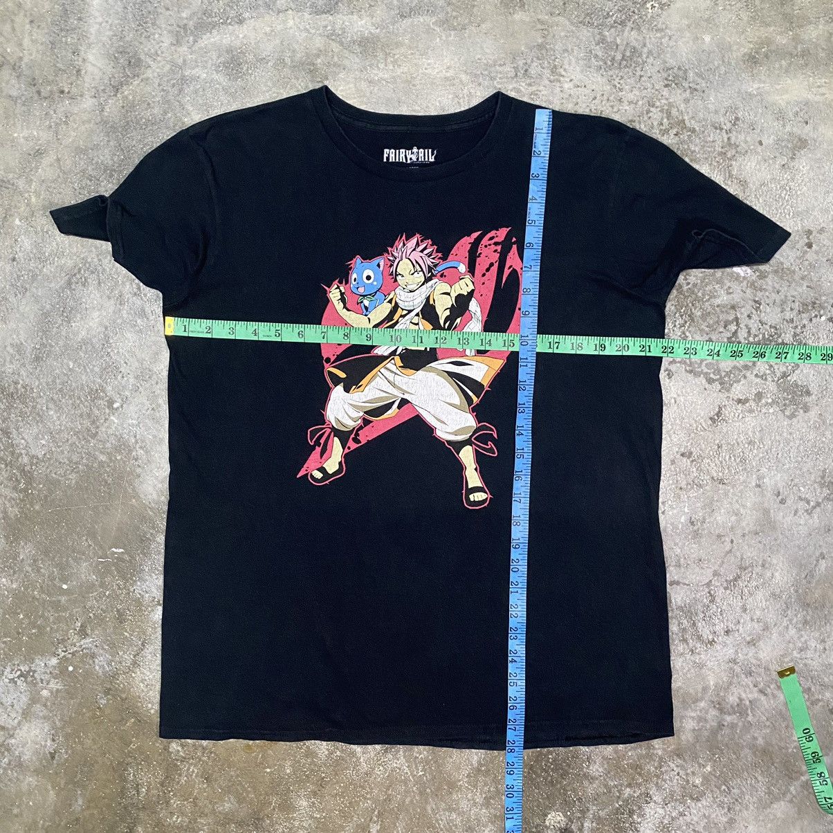 Anime × Cartoon Network 🔥RARE🔥 FAIRY TAIL NATSU DRAGNEEL ANIME T SHIRT Size US L / EU 52-54 / 3 - 9 Thumbnail