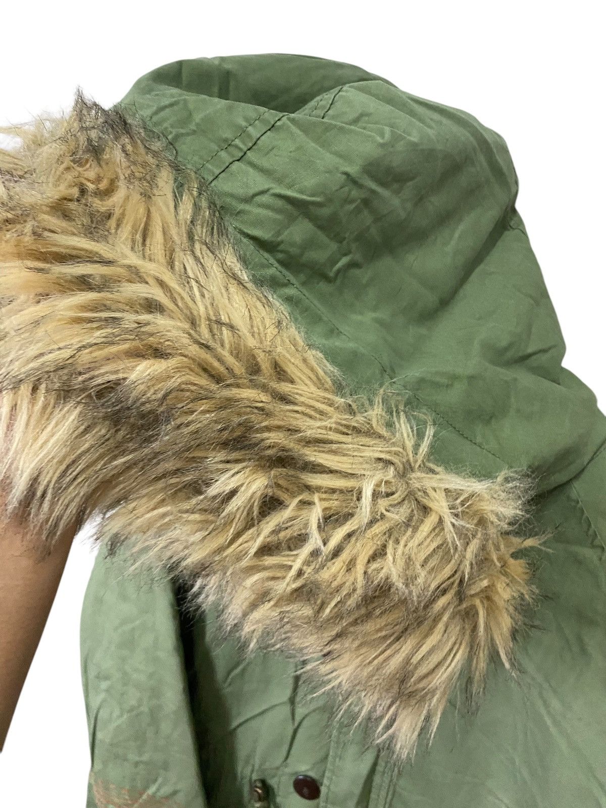 Army Of Me × Japanese Brand Japanase brand titicaca native navajo fur parka nice design Size US L / EU 52-54 / 3 - 3 Thumbnail