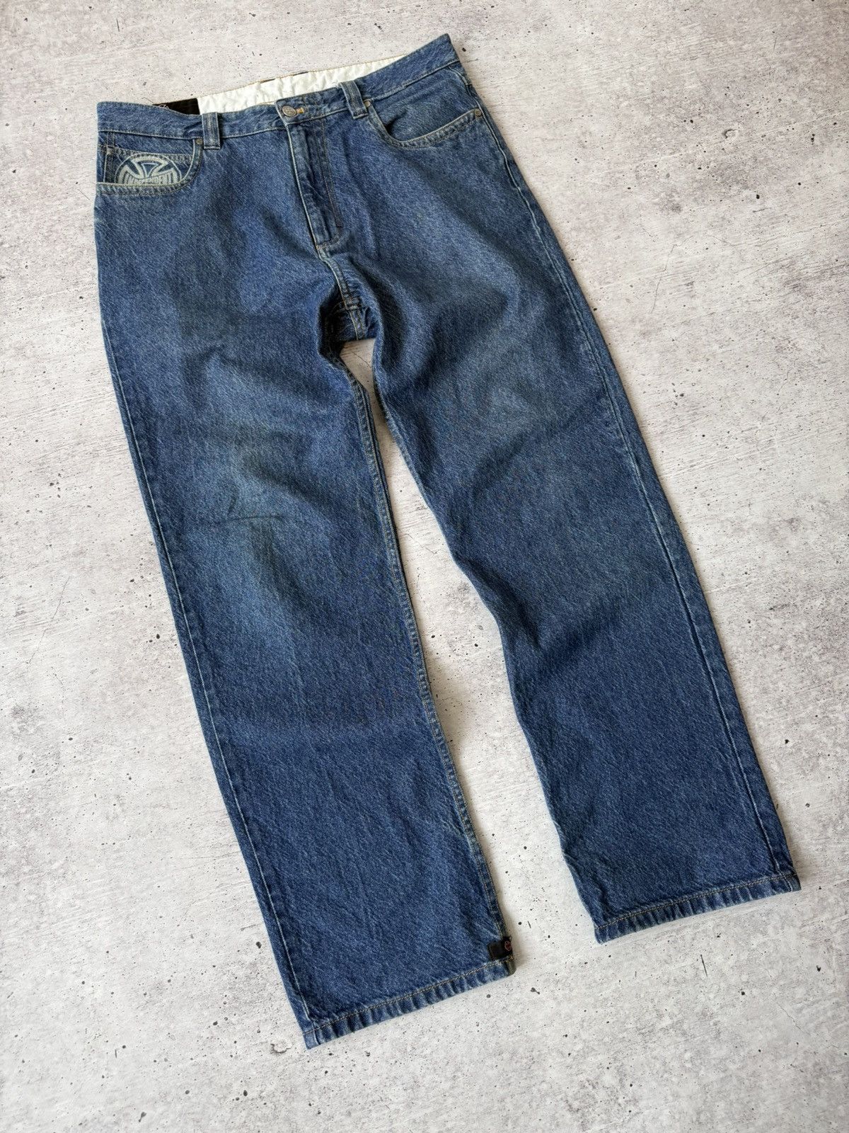 Independent Truck Co. Independent Truck Co Vintage Baggy Jeans Y2K Skate Pants Size US 34 / EU 50 - 4 Thumbnail