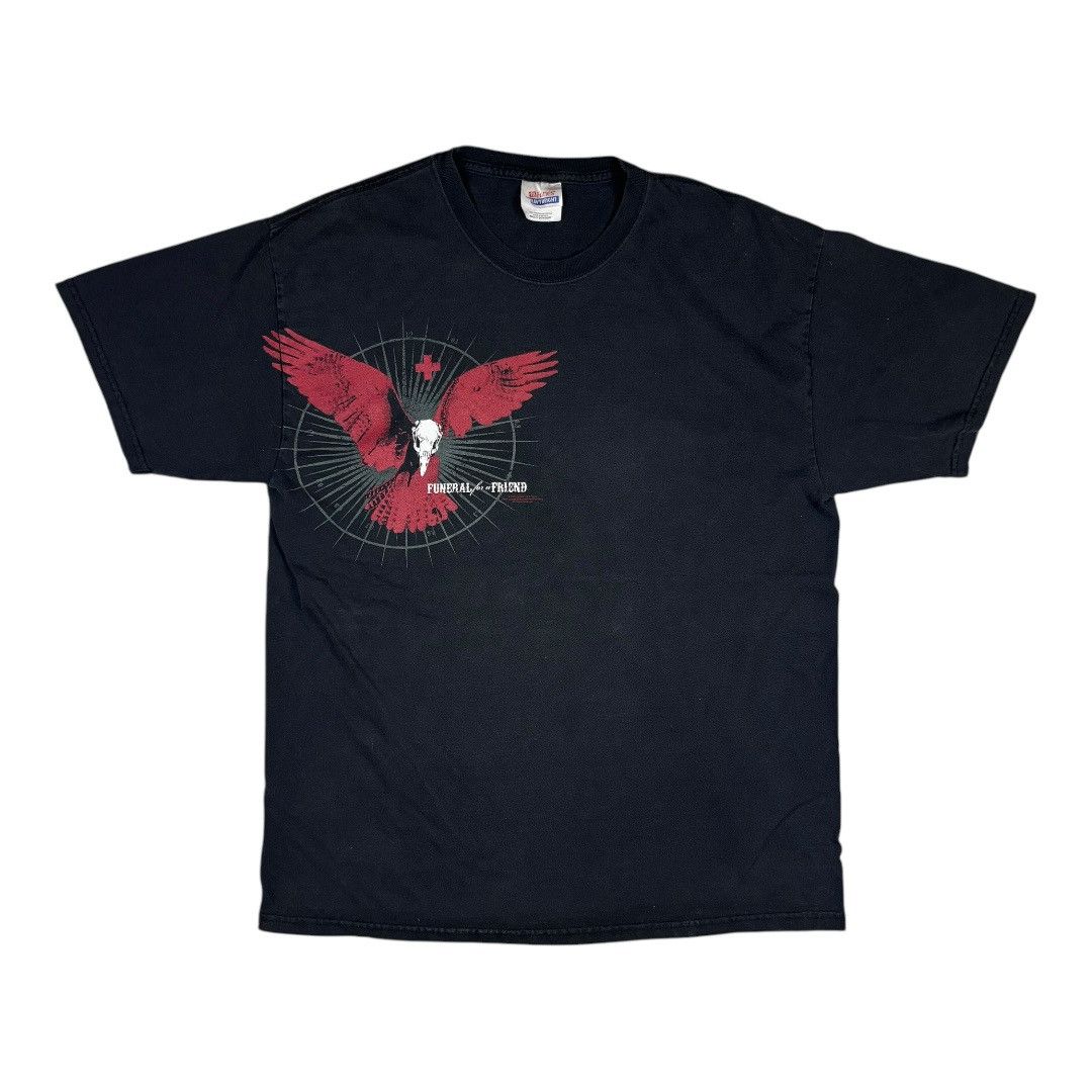 Band Tees Funeral for a friend - Bird skull 2005 vtg Size US L / EU 52-54 / 3 - 1 Thumbnail