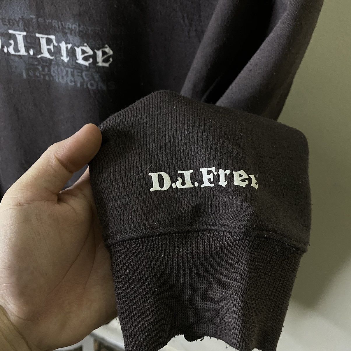 Affliction × If Six Was Nine × Japanese Brand DJ Free Seditionaries Poem Affliction Style Cyber Punk Sweat Size US L / EU 52-54 / 3 - 8 Thumbnail