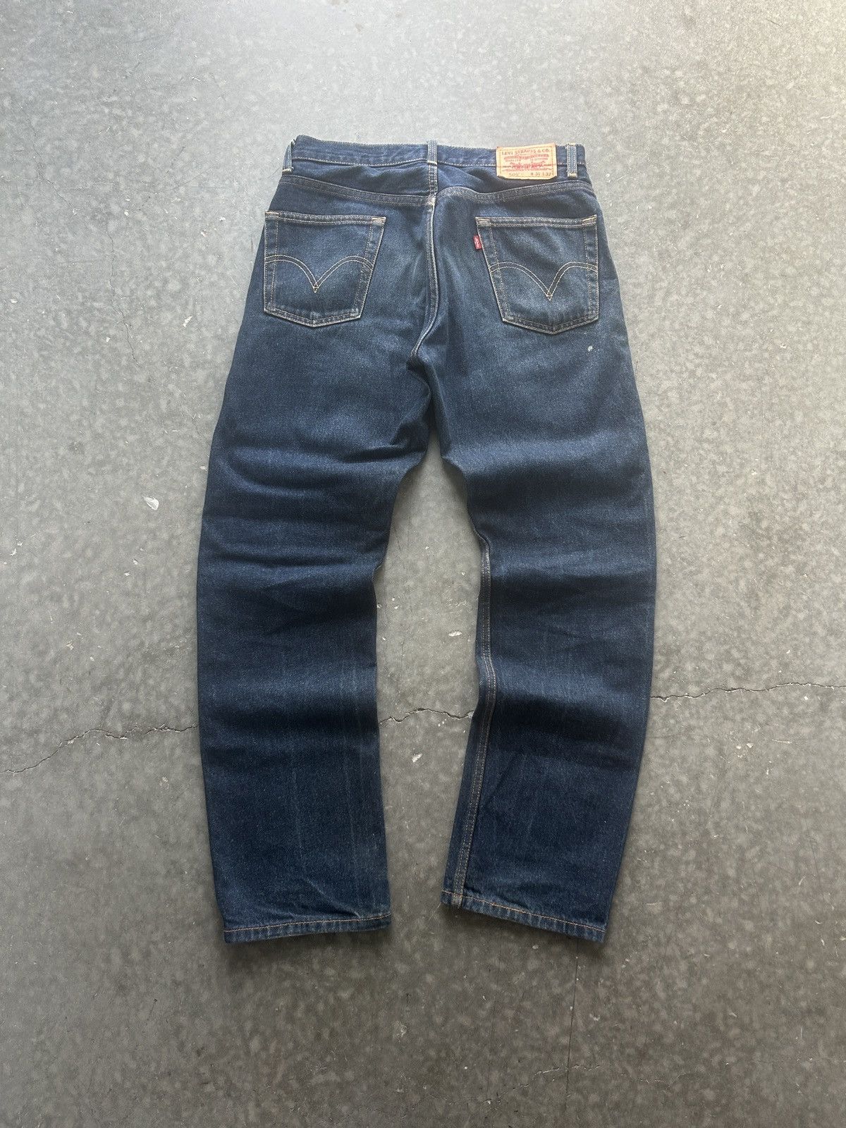 Levi's × Vintage Vintage Y2K Levi’s 505 31x32 Dark Wash Size US 31 - 7 Thumbnail