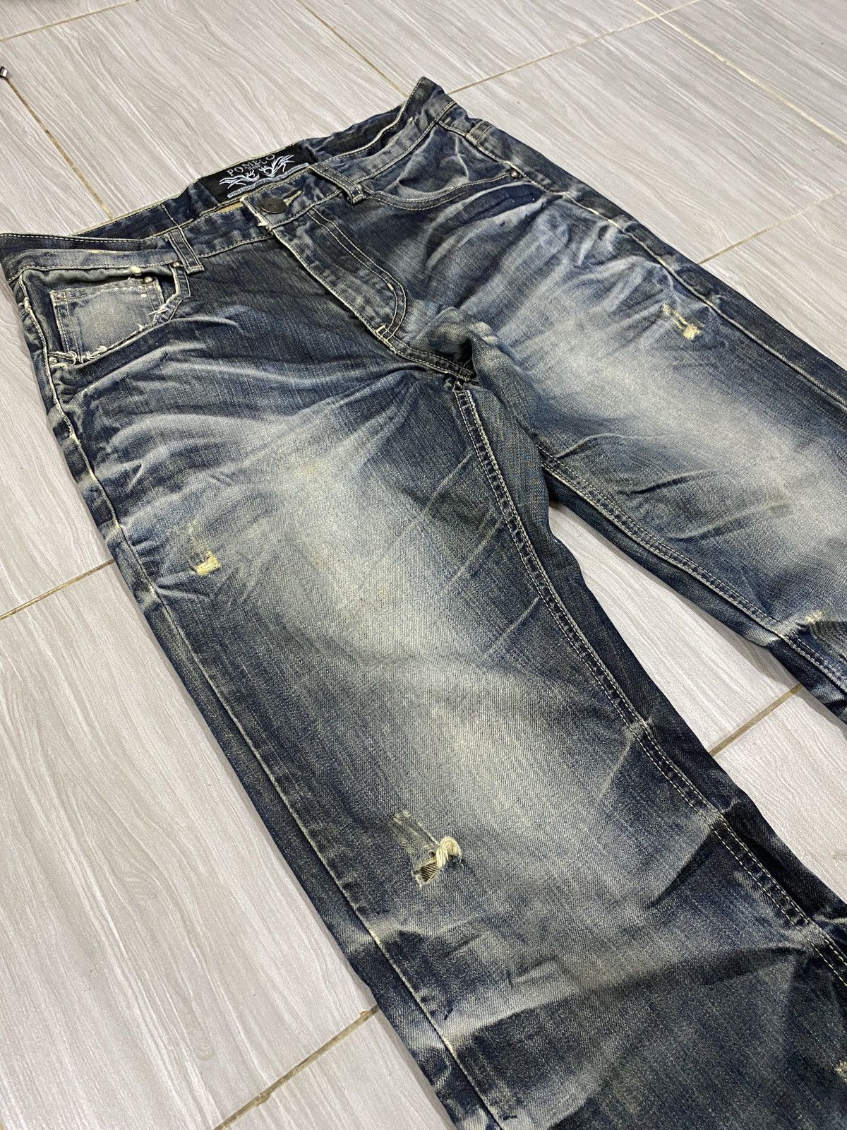 If Six Was Nine Vtg Pomelo Jeans Flared Size US 33 - 9 Thumbnail