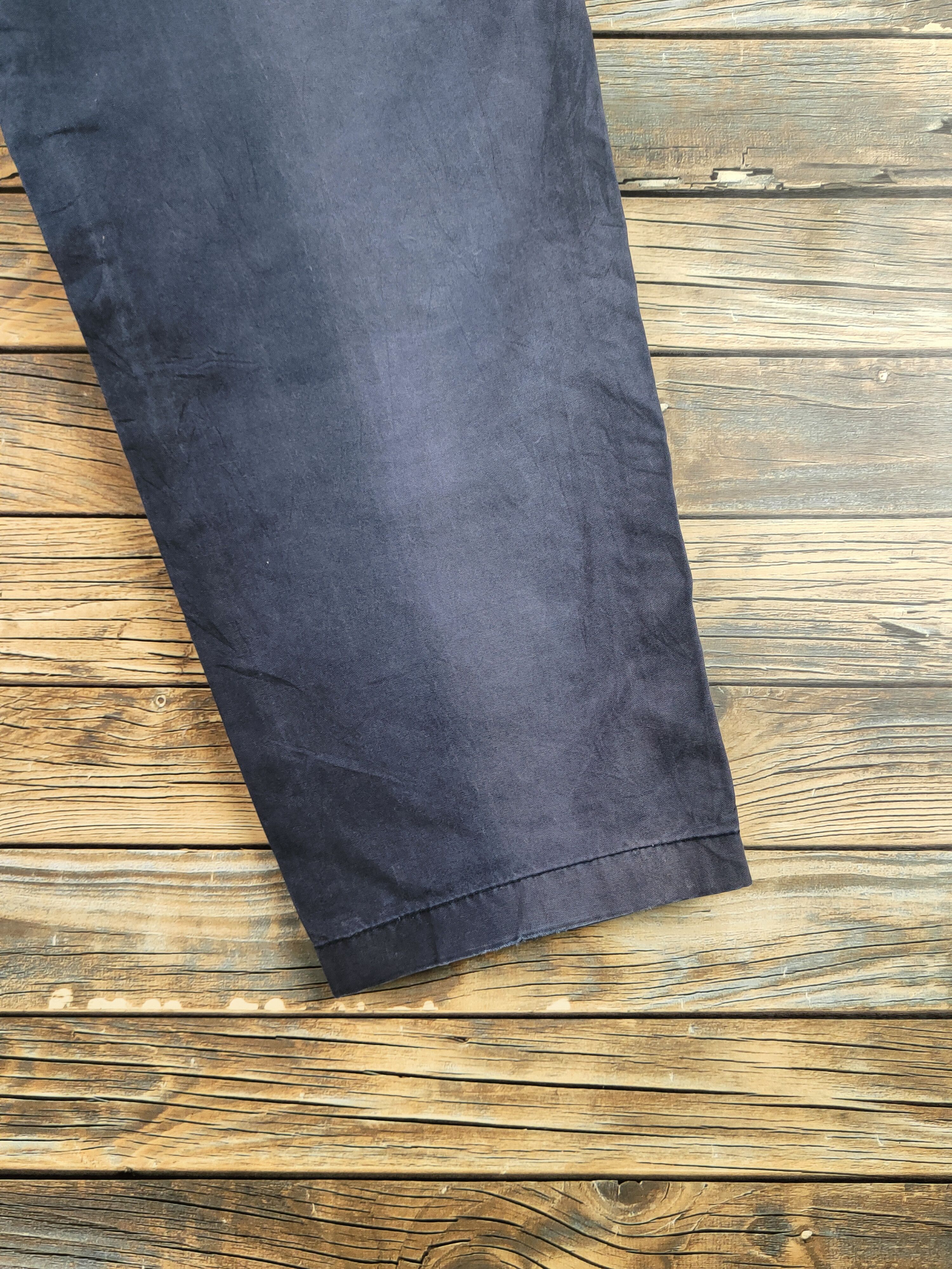 Japanese Brand DL Uniqlo Dark Blue Multipocket Cargo Pants #46-373 Size US 31 - 11 Thumbnail