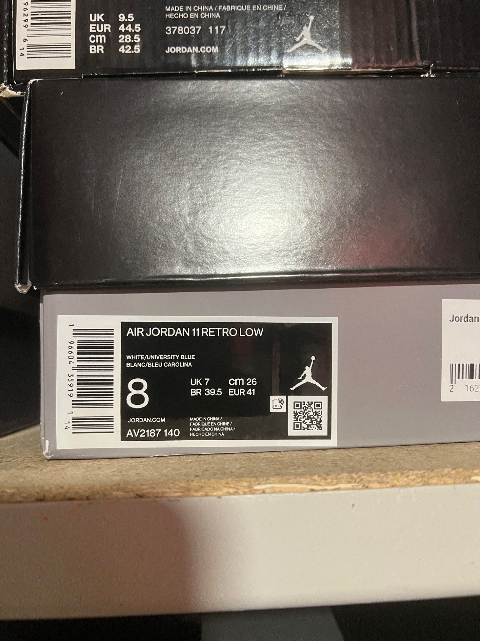 Jordan Brand Jordan 11 Low Cement Grey Size US 8 / EU 41 - 7 Thumbnail