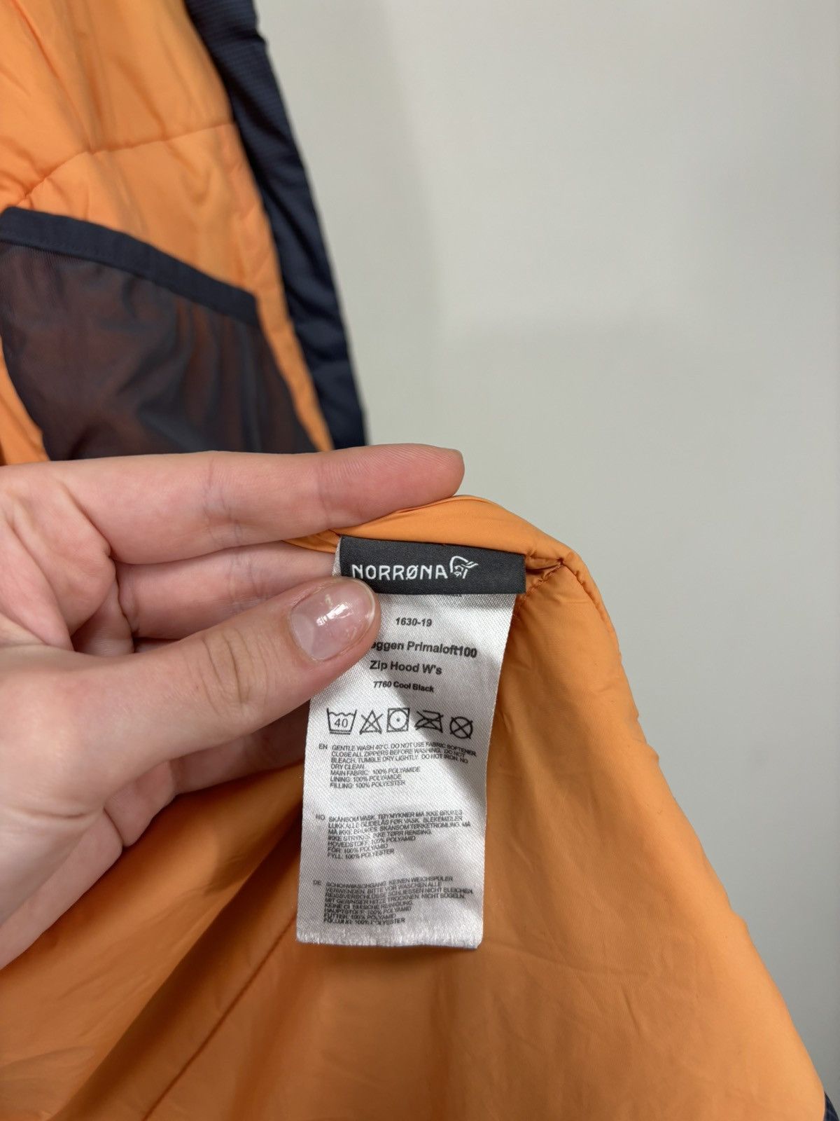 Norrona Norrona Women’s Trollveggen Primaloft 100 Zip Hooded Jacket Size L / US 10 / IT 46 - 12 Thumbnail