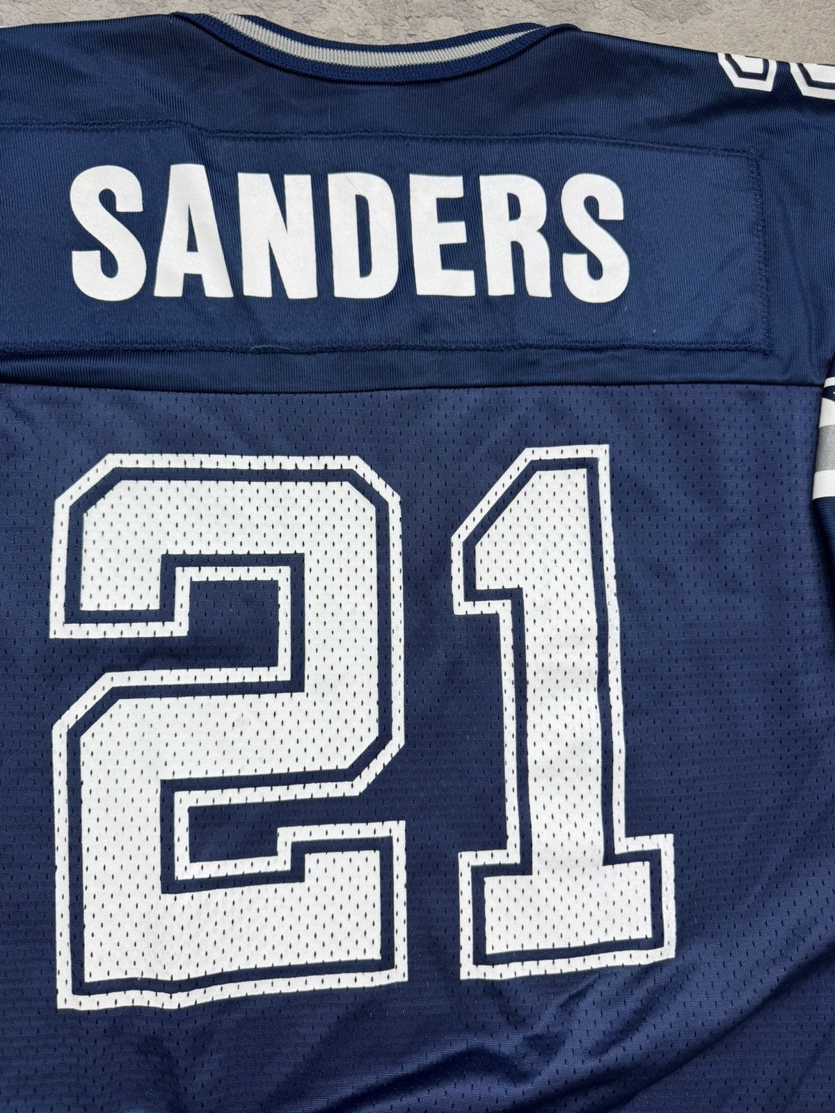 Champion Rare Jersey Champion Dallas Cowboys #21 Deion Sanders NFL Size US XL / EU 56 / 4 - 7 Thumbnail