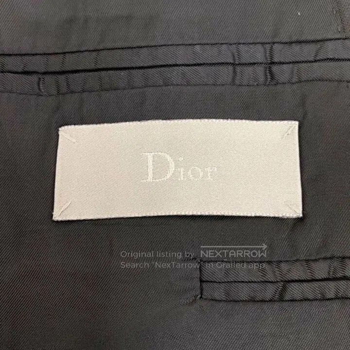 Dior Dior Black Wool Lapel Button Blazer. Size US M / EU 48-50 / 2 - 5 Thumbnail