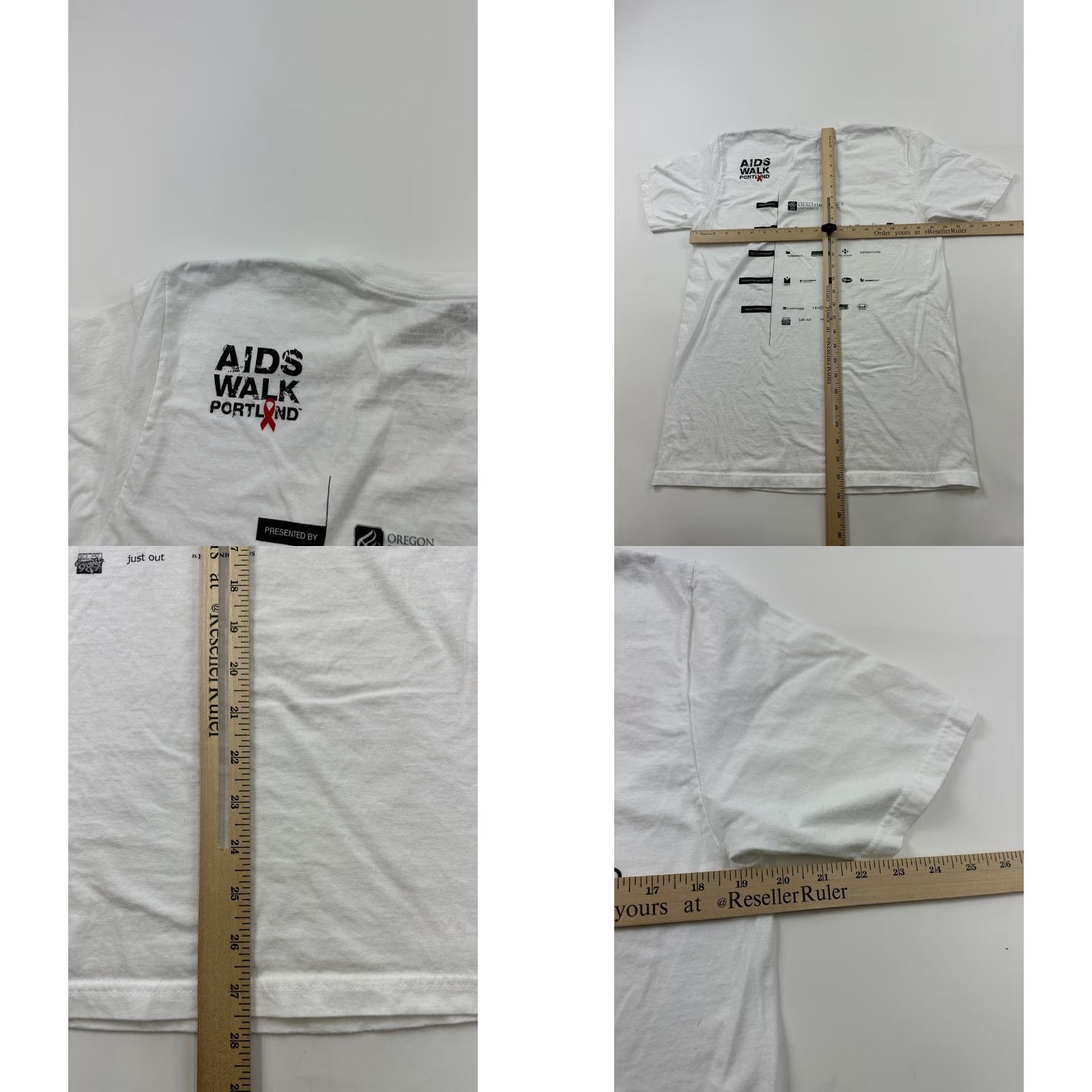 Nike Nike Shirt Mens Medium White AIDS Walk 2012 Portland Oregon Size US M / EU 48-50 / 2 - 8 Thumbnail