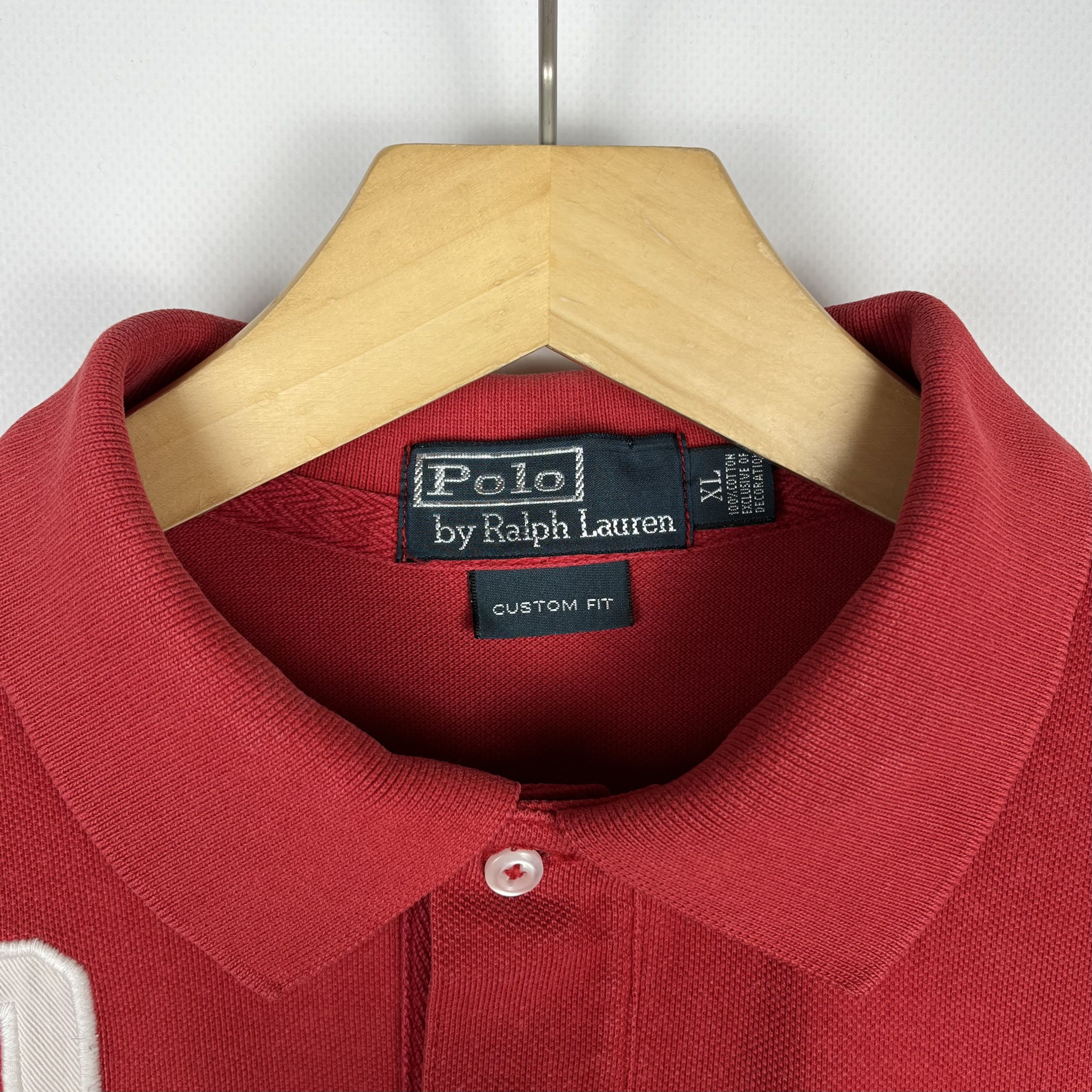 Polo Ralph Lauren Vintage Polo Ralph Lauren Big Logo LXVII Polo Shirt 00’s Size US L / EU 52-54 / 3 - 11 Thumbnail