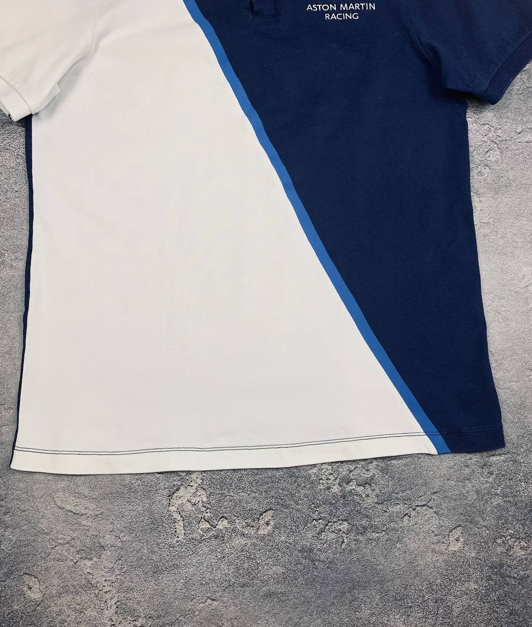 Hackett Hackett London Aston Martin Racing Polo Navy White AMR Size US L / EU 52-54 / 3 - 7 Thumbnail
