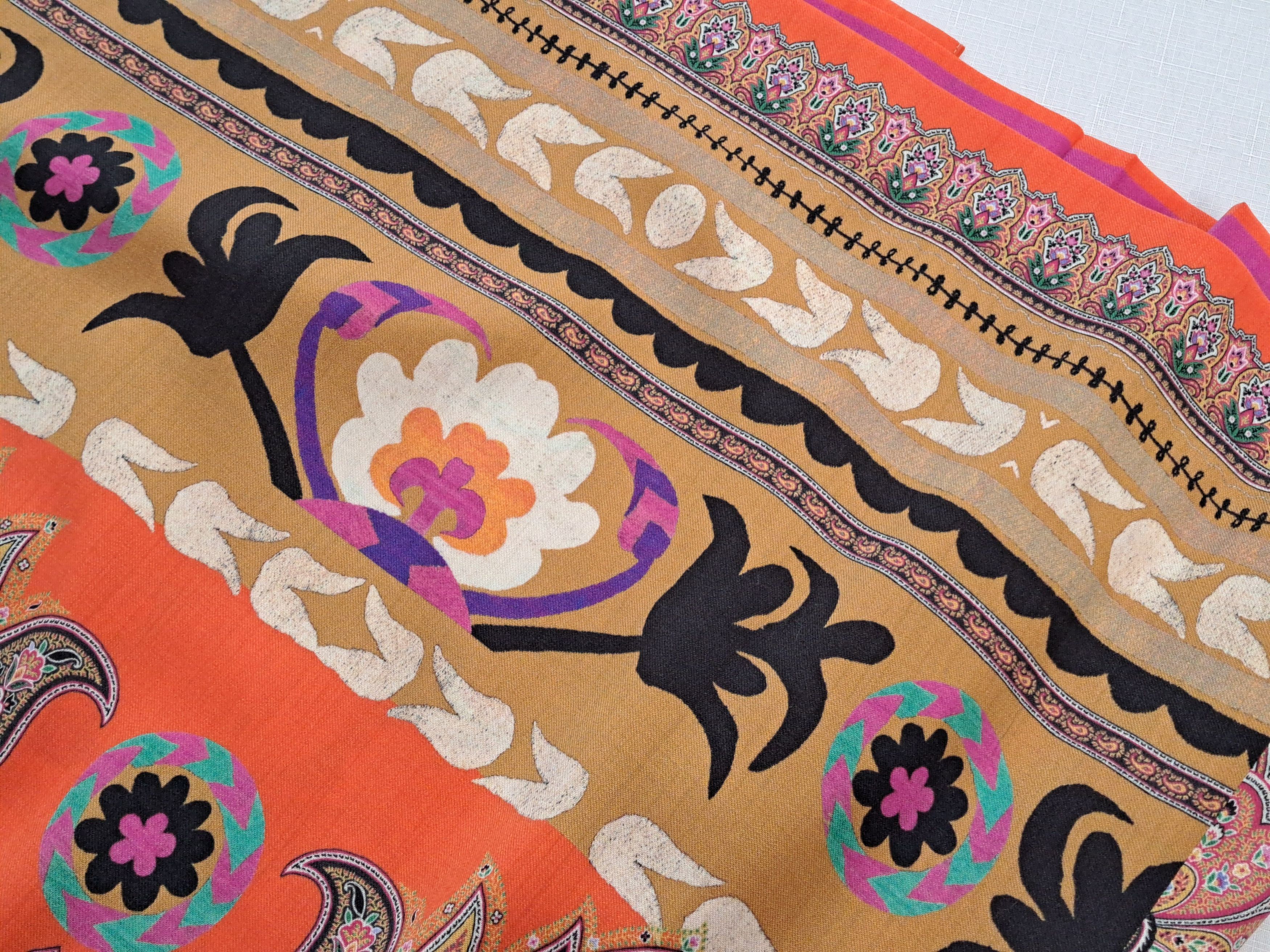 Etro ETRO multicolor paisley/floral wool skirt. Size 42IT Size 28" / US 6 / IT 42 - 14 Thumbnail