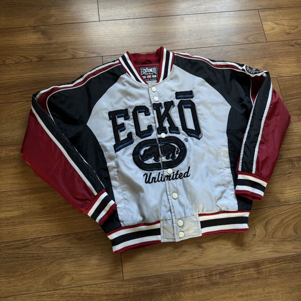 Ecko Unltd. Ecko Unltd vintage 90s Varsity Jacket Size US L / EU 52-54 / 3 - 2 Thumbnail