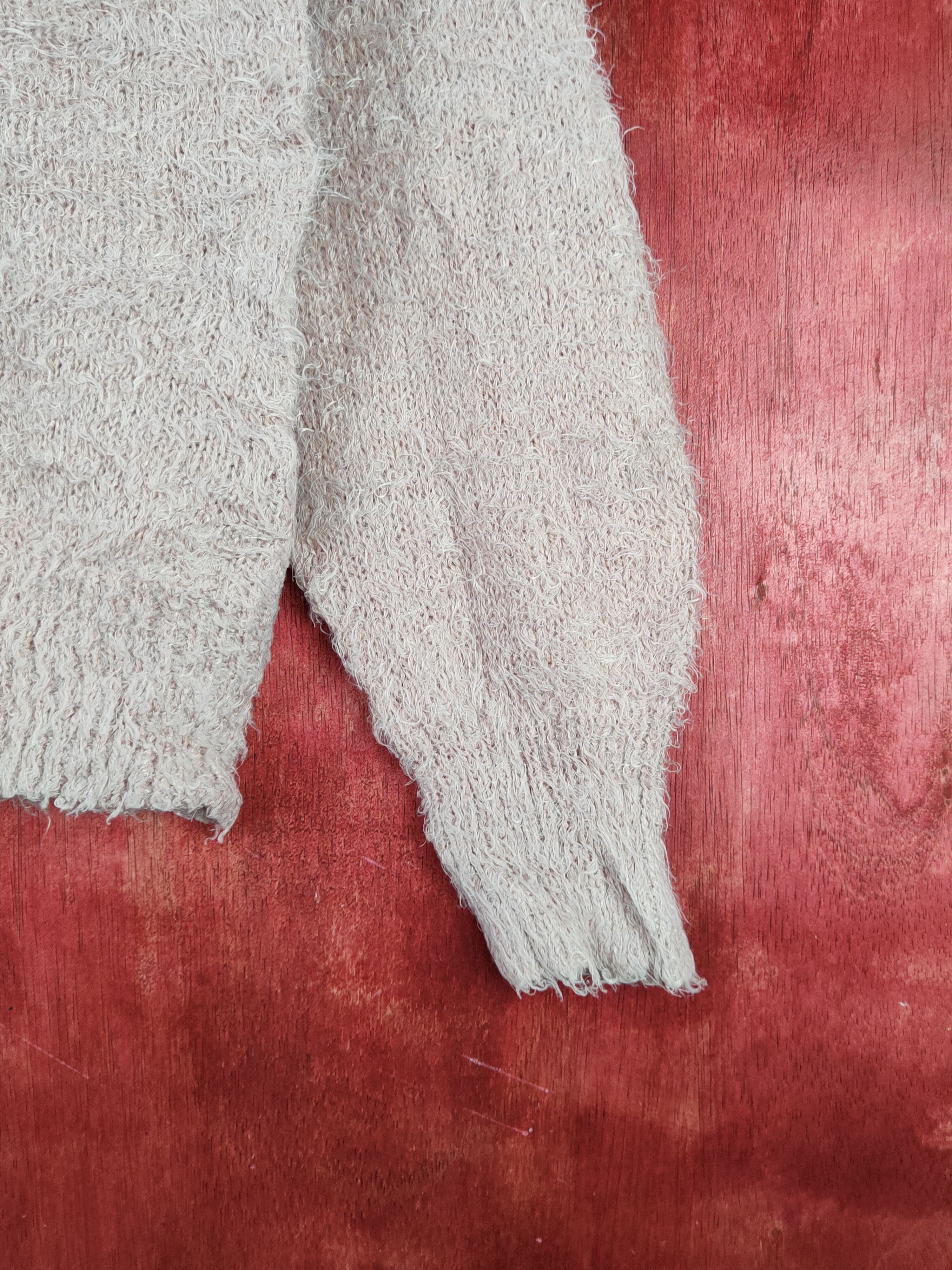 GU × Vintage GU Pink Fur Mohair Knitwear Vintage item Size XS / US 0-2 / IT 36-38 - 6 Thumbnail