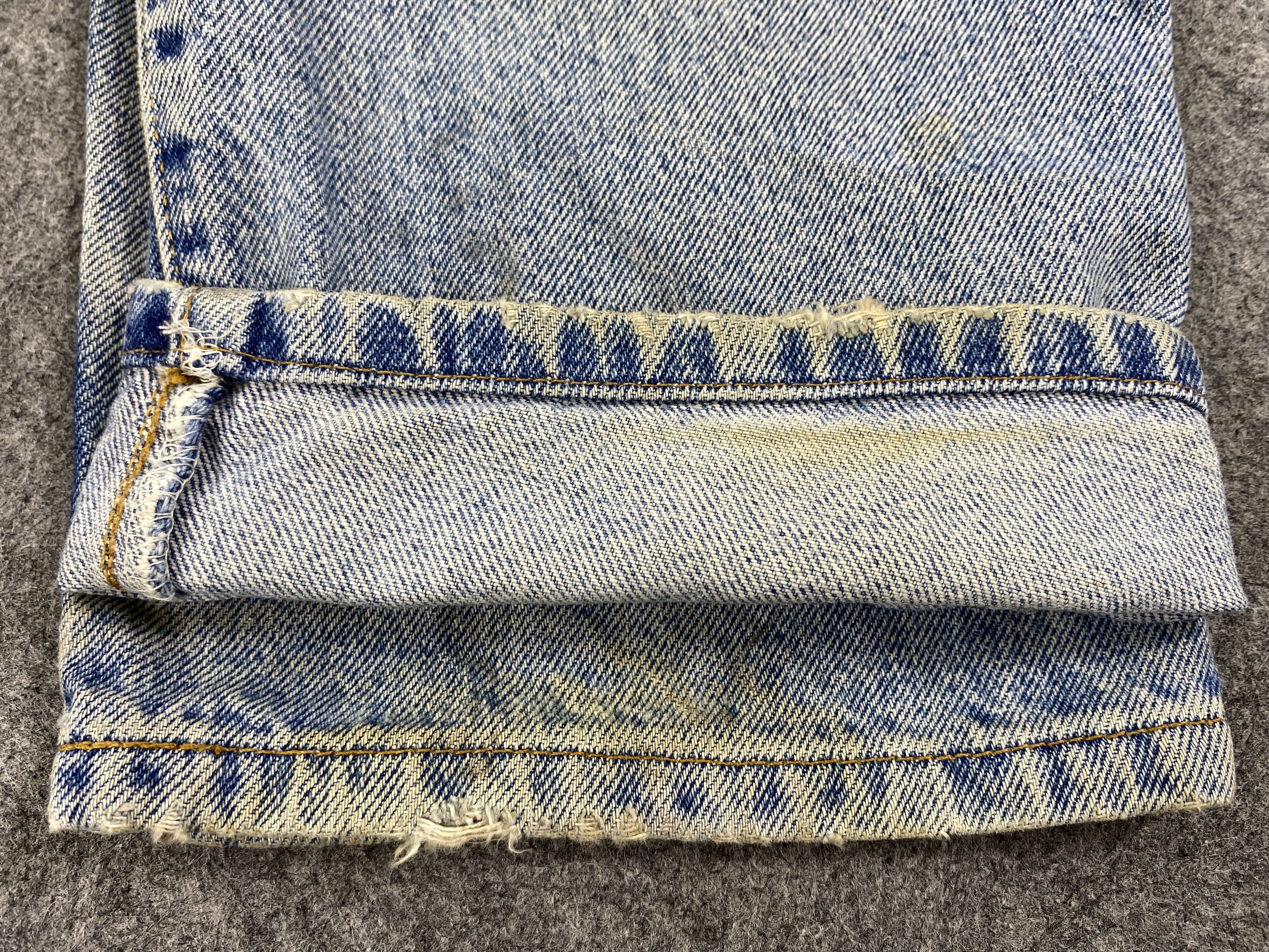 Levi's Dirty Blue Vintage Levi's 545 Loose Fit 33x29.5 Denim SJ071 Size US 33 - 11 Thumbnail