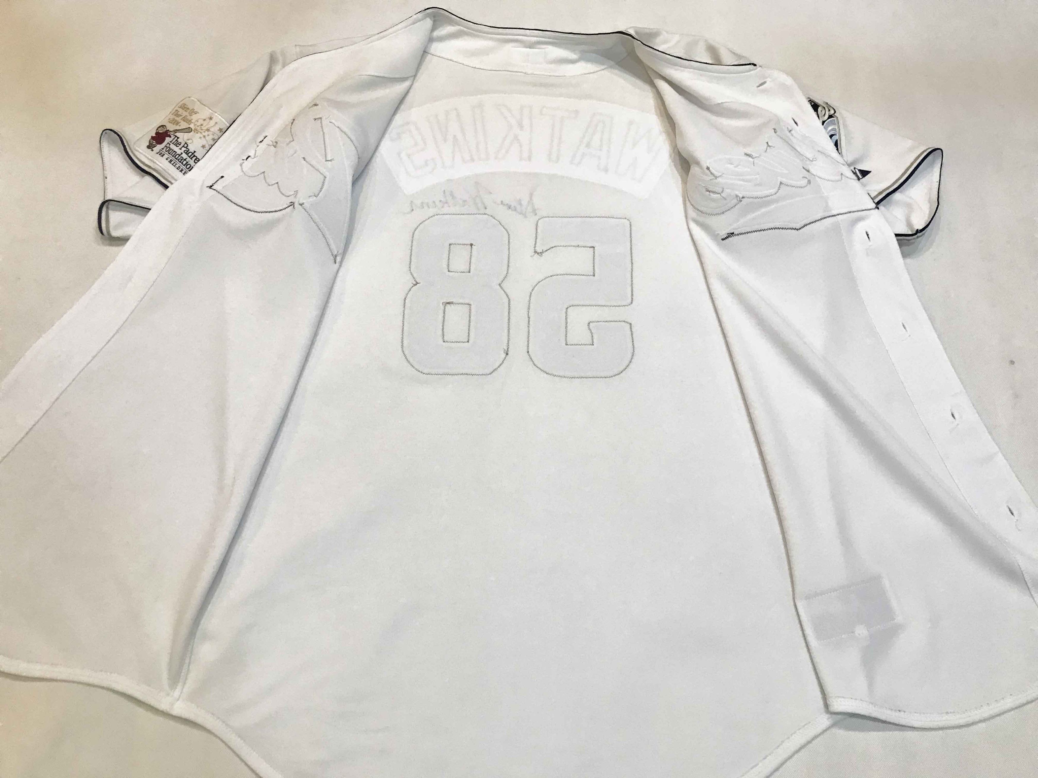 Majestic Majestic MLB 2004 San Diego Padres WATKINS #58 Jersey Size US XL / EU 56 / 4 - 10 Thumbnail