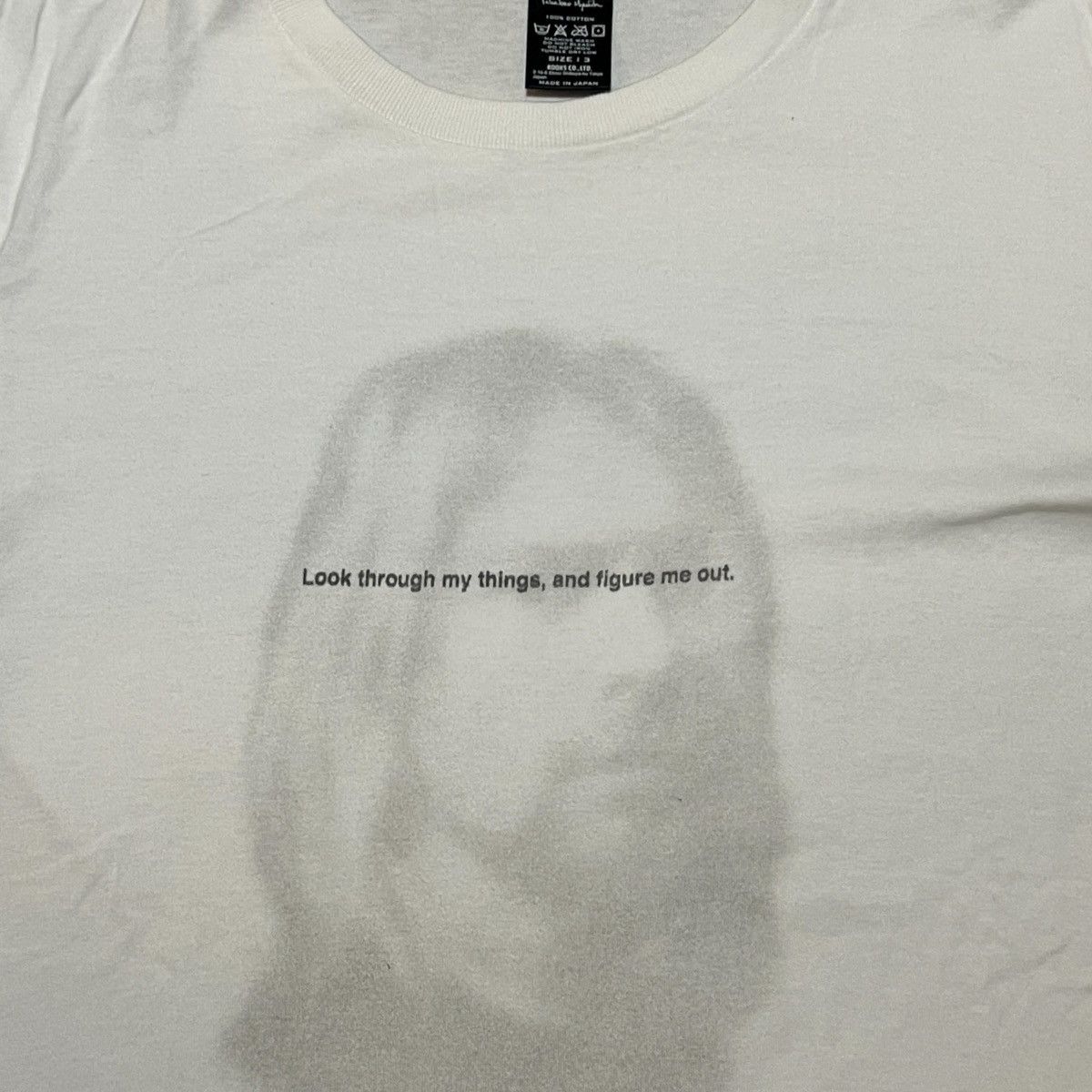 Number (N)ine NUMBER (N)INE 2008AW “BIRDS” Kurt Cobain T-Shirt Size US L / EU 52-54 / 3 - 2 Thumbnail